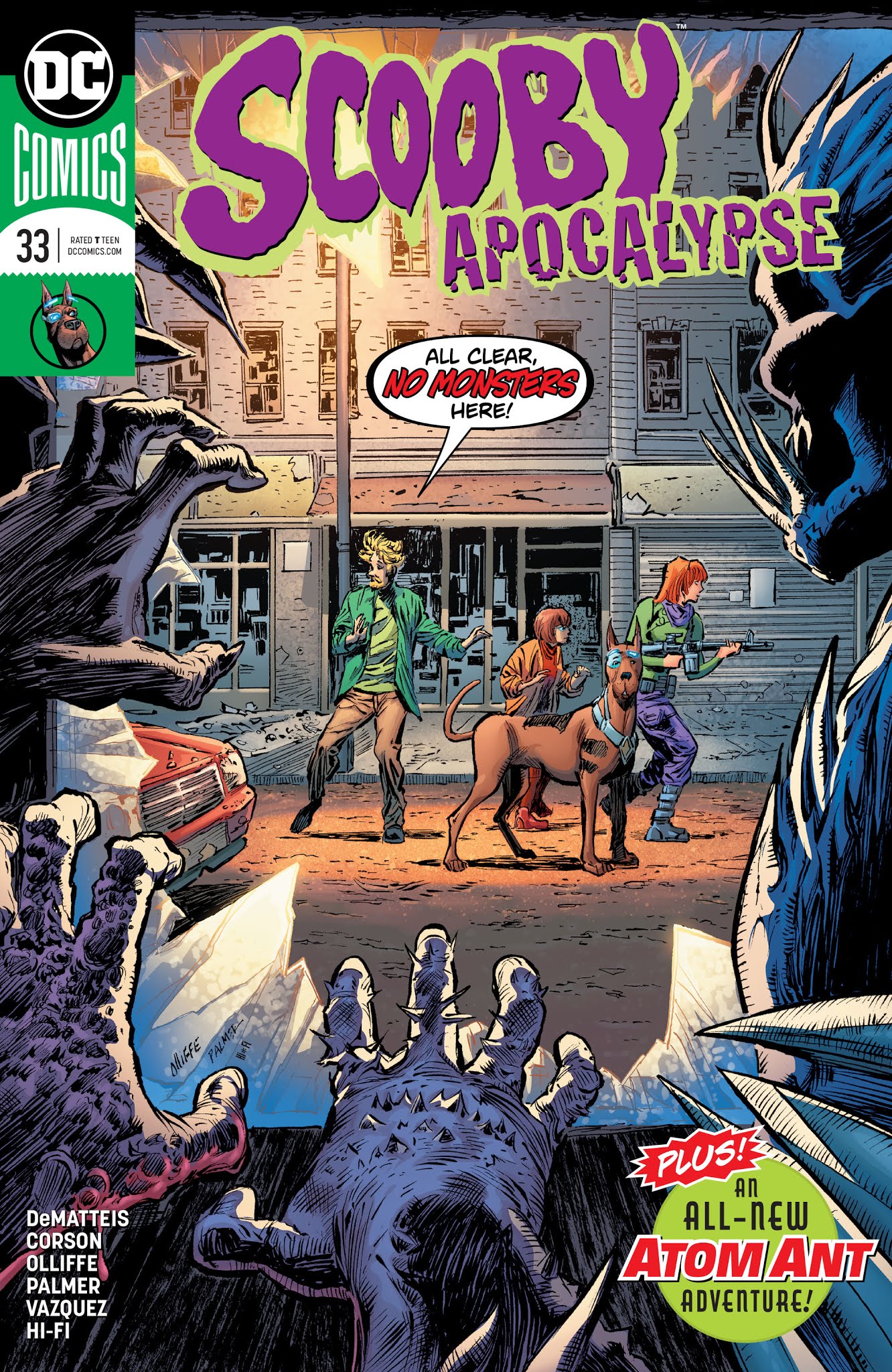Read online Scooby Apocalypse comic -  Issue #33 - 1