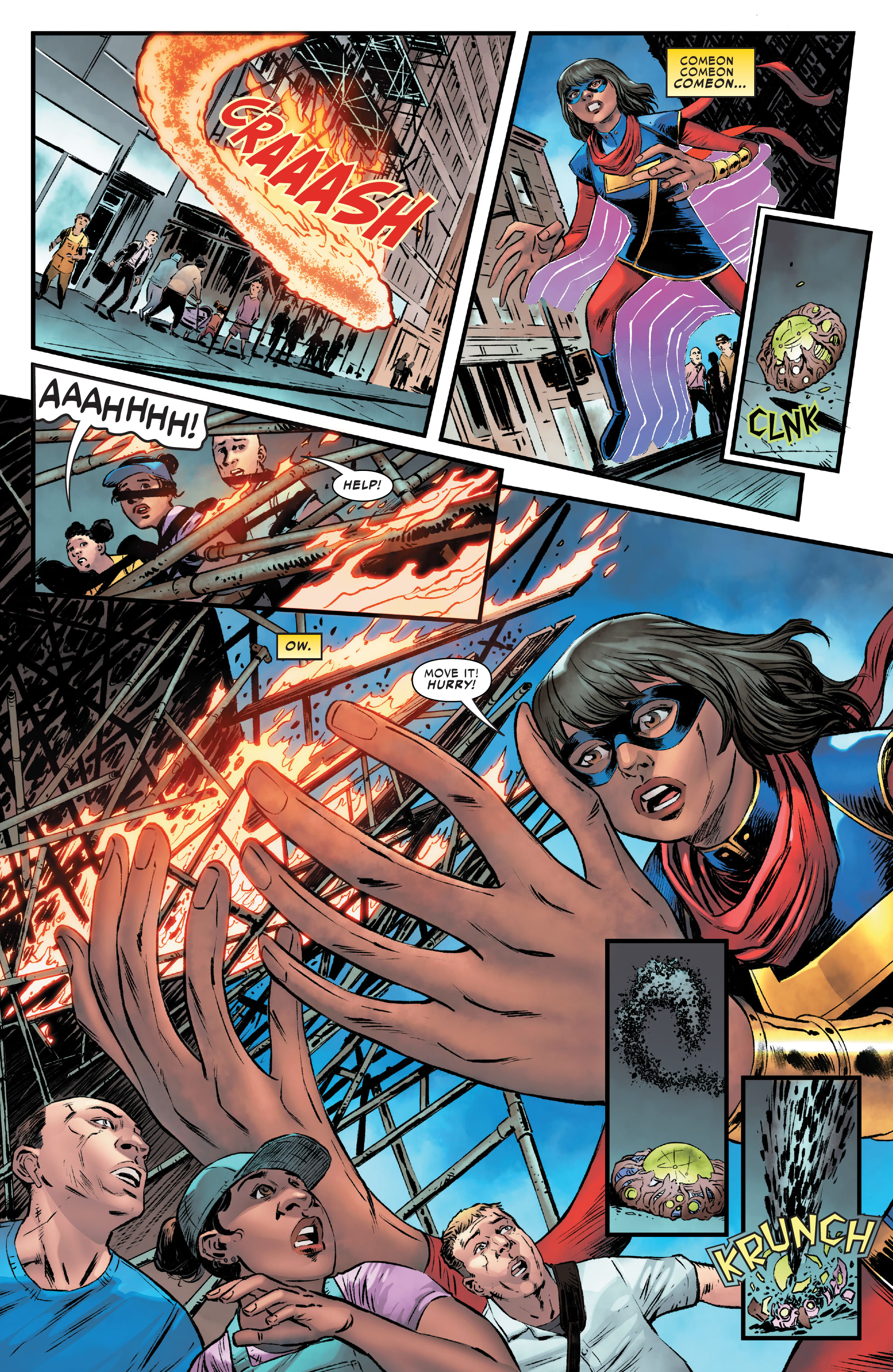 Read online Ms. Marvel & Venom comic -  Issue #1 - 7