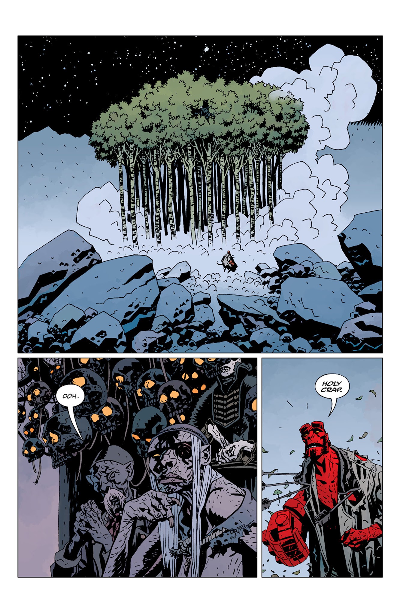 Read online Hellboy: Darkness Calls comic -  Issue # TPB - 118