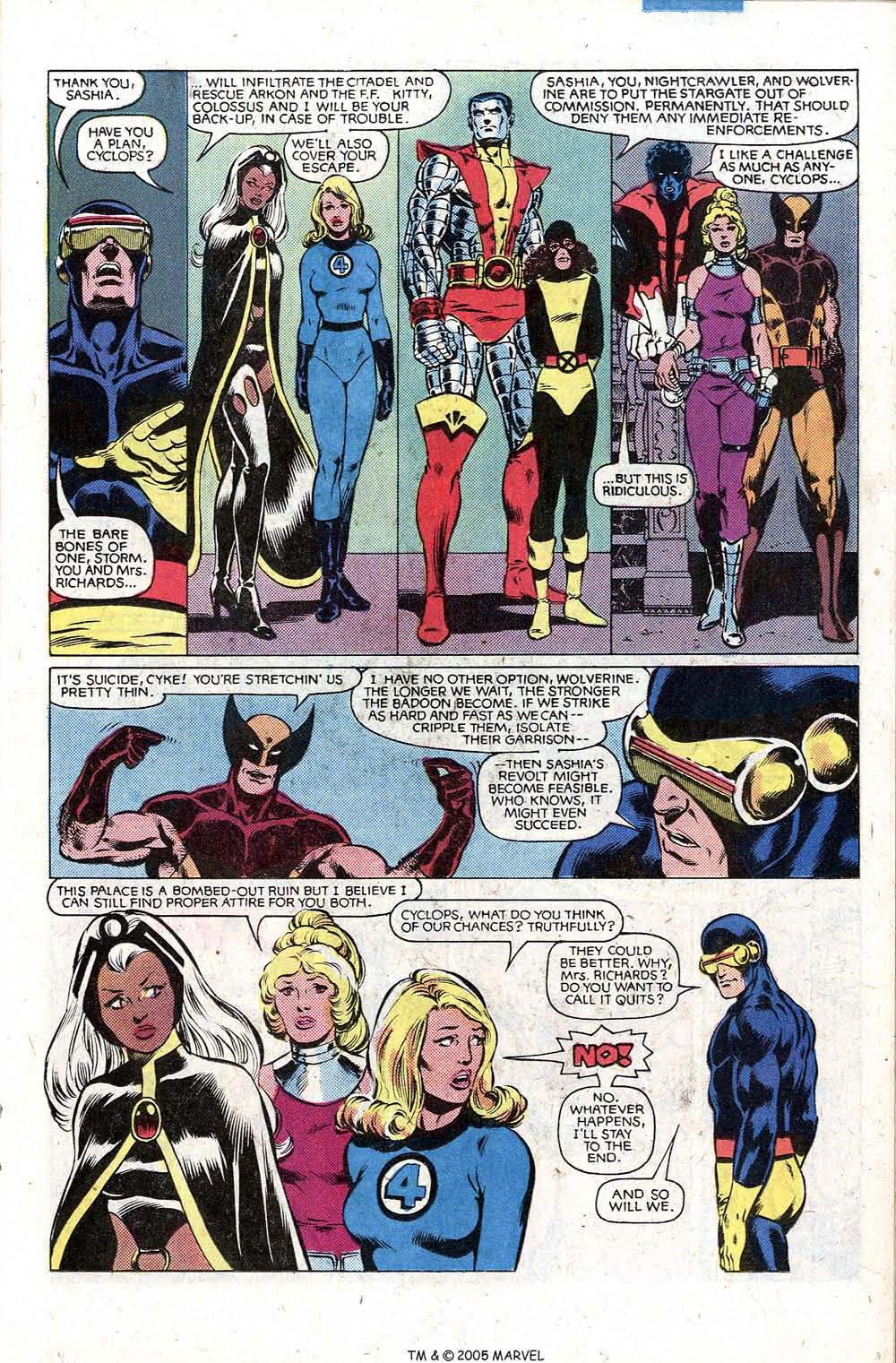 Read online X-Men Annual comic -  Issue #5 - 23