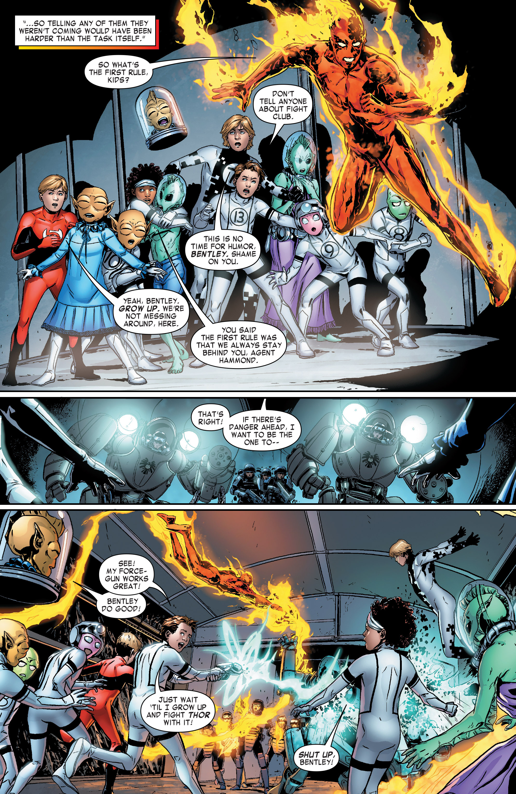 Read online Fantastic Four (2014) comic -  Issue #9 - 9