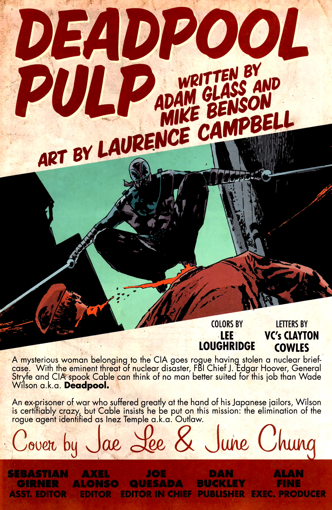 Read online Deadpool Pulp comic -  Issue #3 - 2