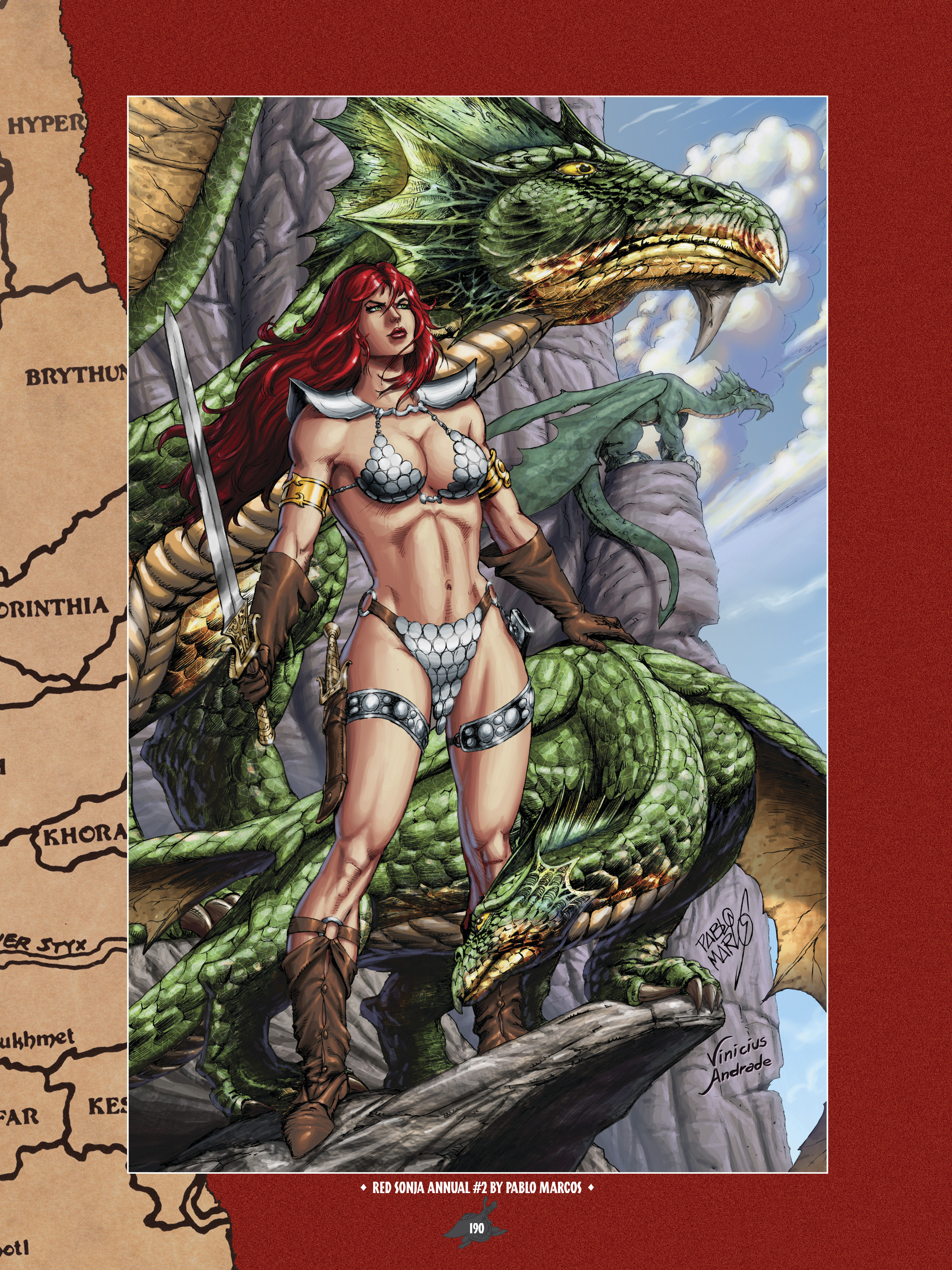 Read online The Art of Red Sonja comic -  Issue # TPB 1 (Part 2) - 82