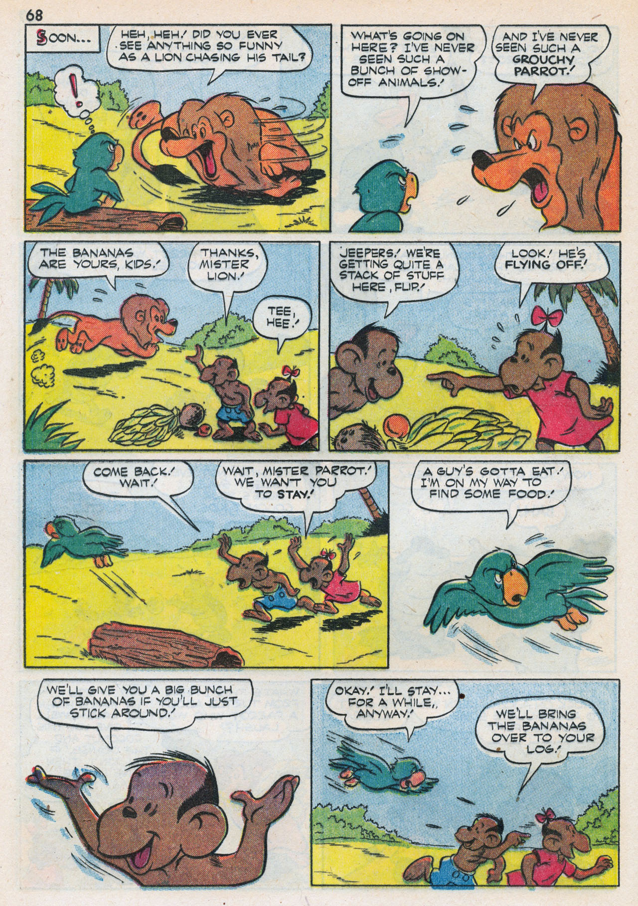Read online M.G.M.'s Tom and Jerry's Winter Fun comic -  Issue #3 - 71