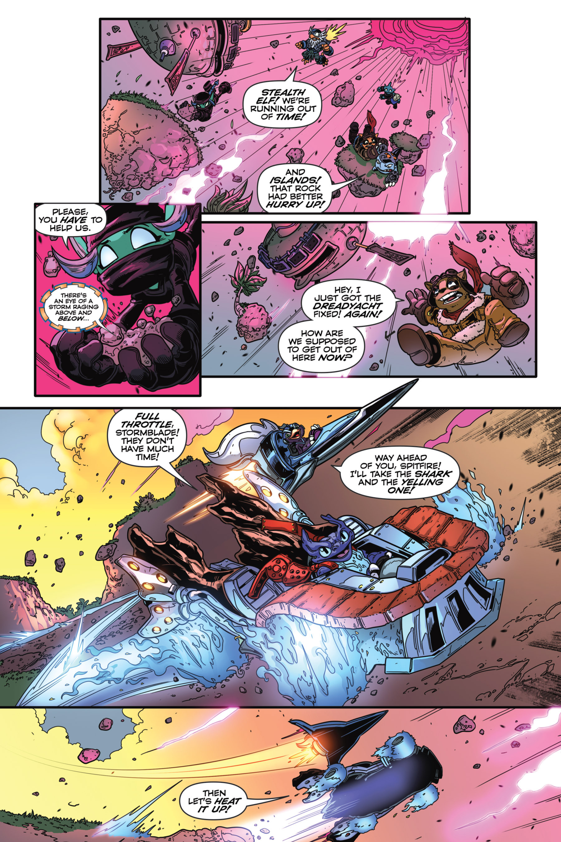 Read online Skylanders: Rift Into Overdrive comic -  Issue # Full - 35