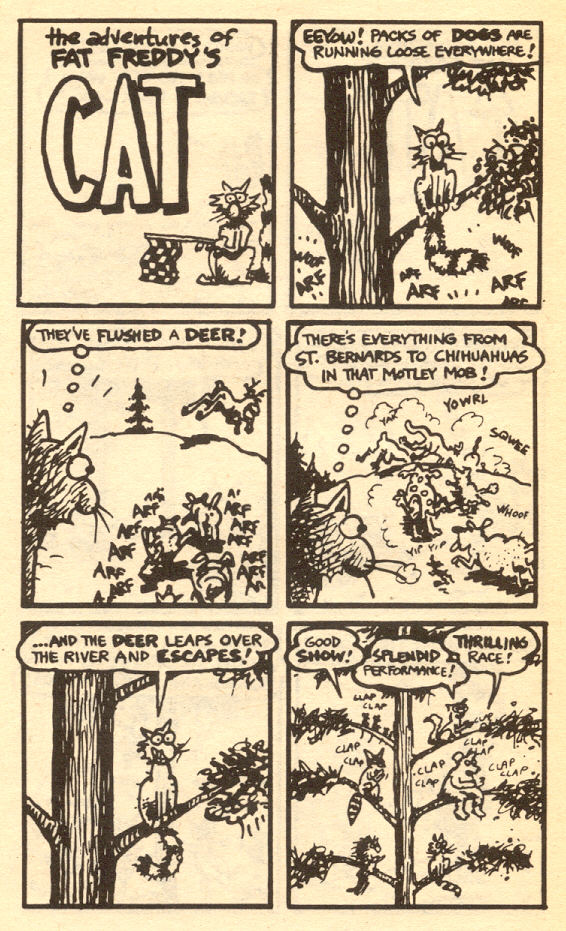 Read online Adventures of Fat Freddy's Cat comic -  Issue #3 - 44