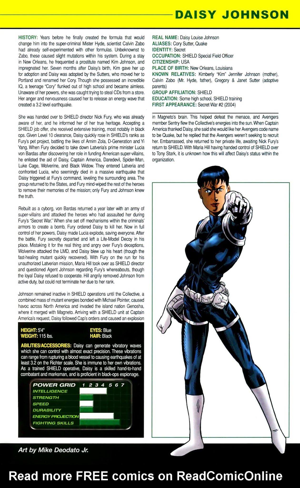Read online Mighty Avengers: Most Wanted Files comic -  Issue # Full - 19