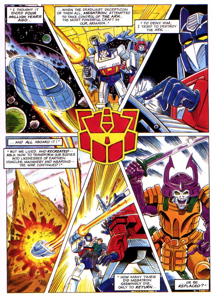 Read online Transformers: Generation 2 (1994) comic -  Issue #1 - 9