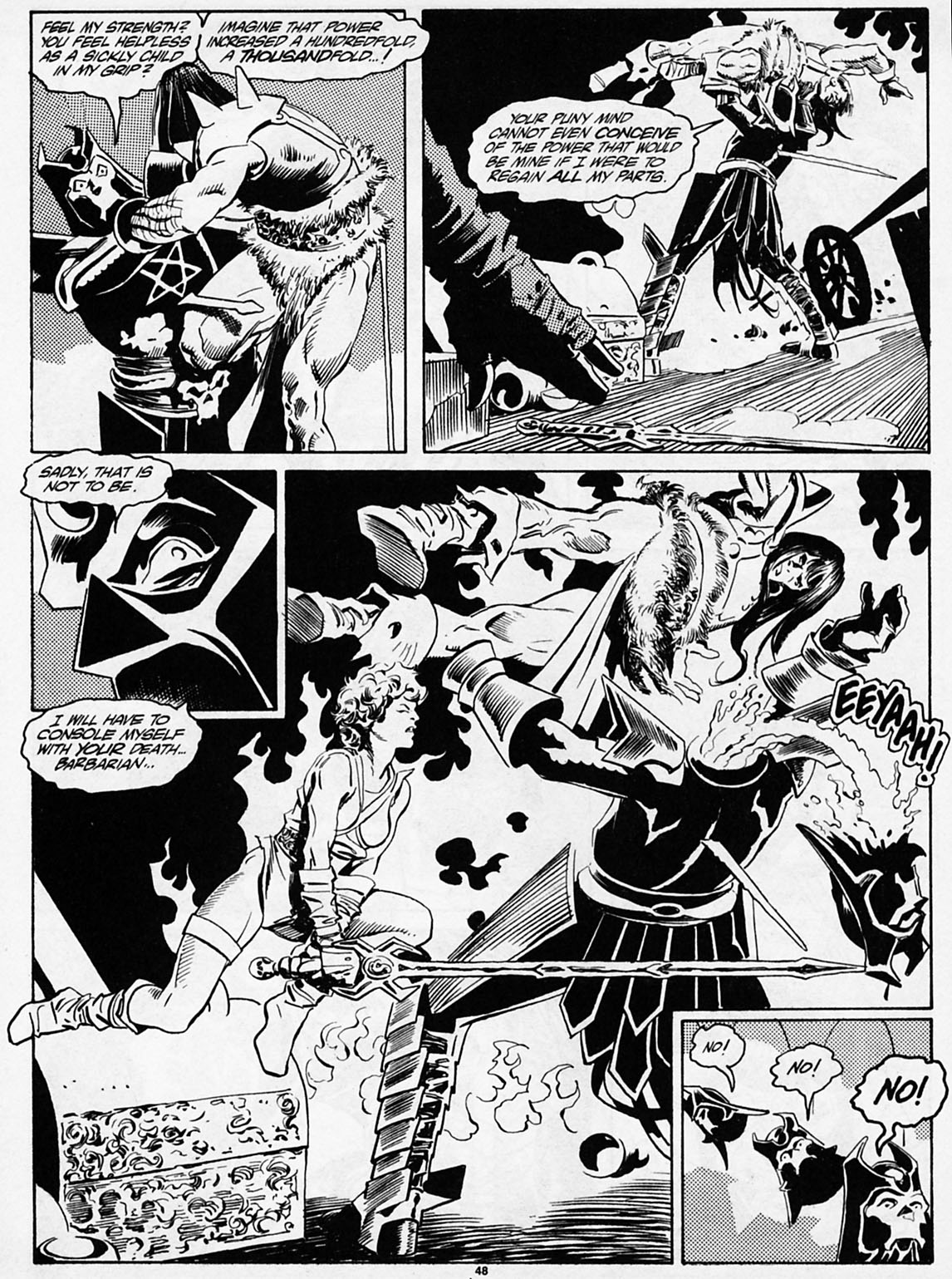 The Savage Sword Of Conan issue 186 - Page 49