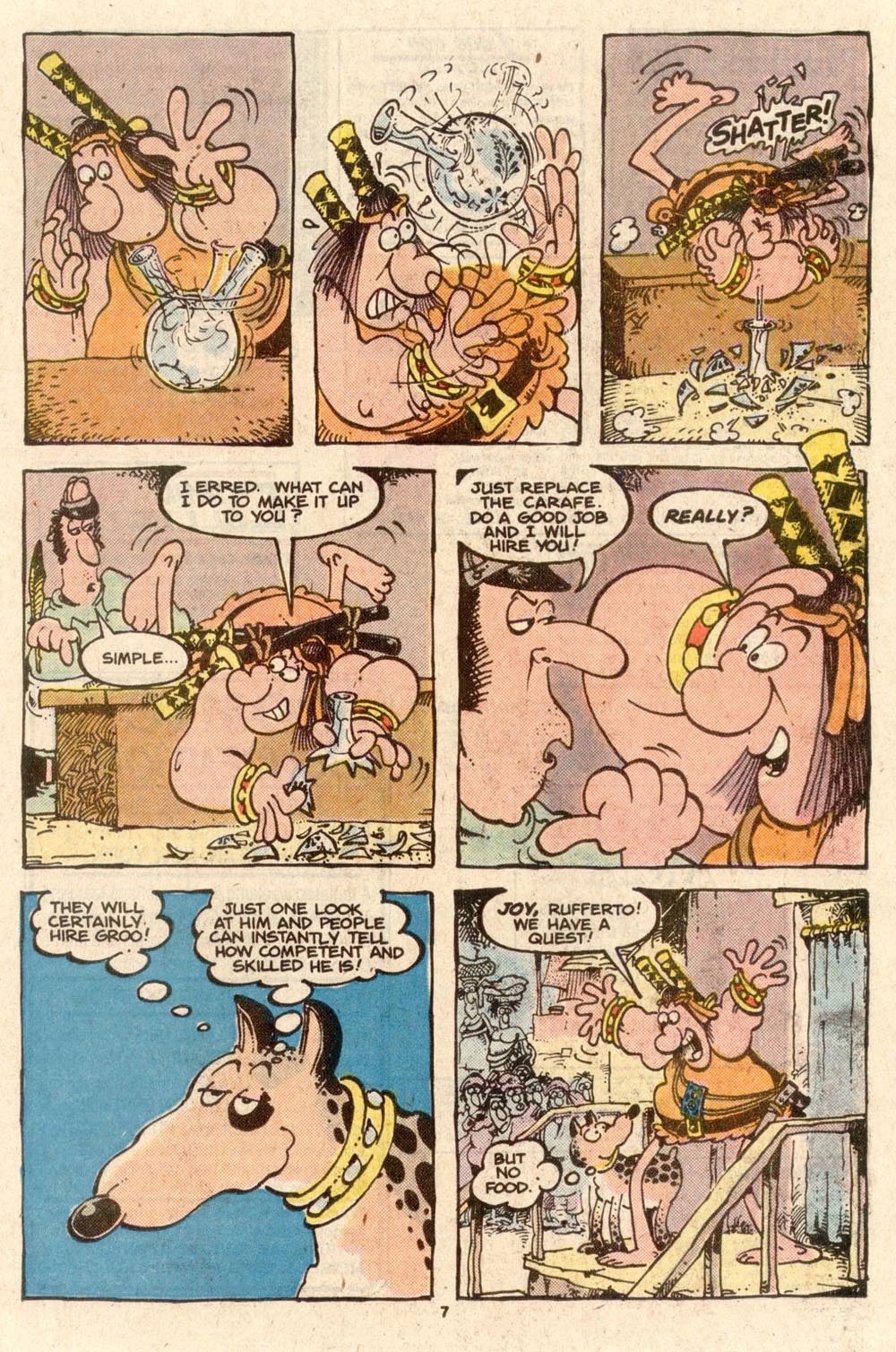 Read online Sergio Aragonés Groo the Wanderer comic -  Issue #40 - 7