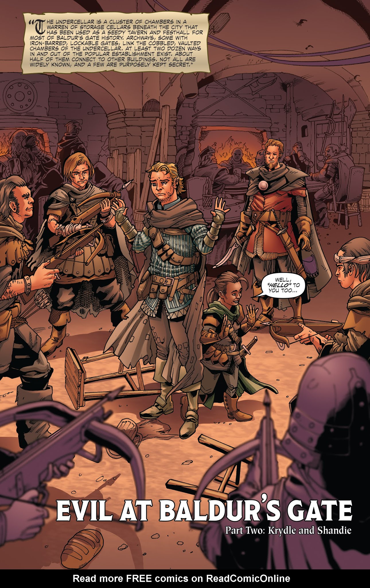 Read online Dungeons & Dragons: Evil At Baldur's Gate comic -  Issue #2 - 3