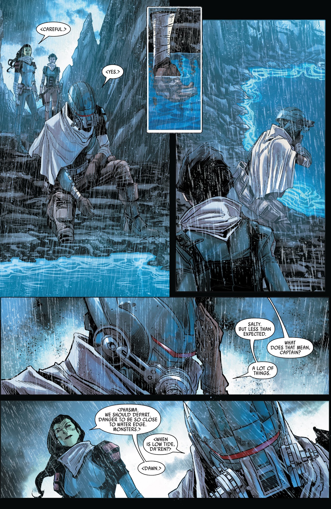 Read online Journey to Star Wars: The Last Jedi - Captain Phasma comic -  Issue #3 - 4