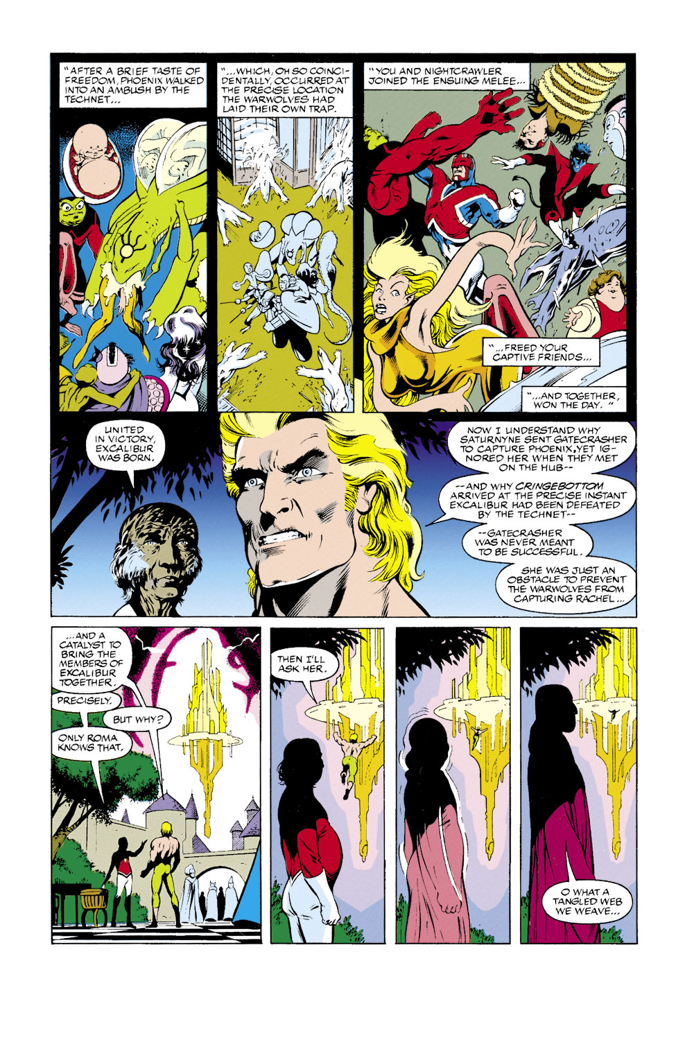Read online Excalibur (1988) comic -  Issue #47 - 8