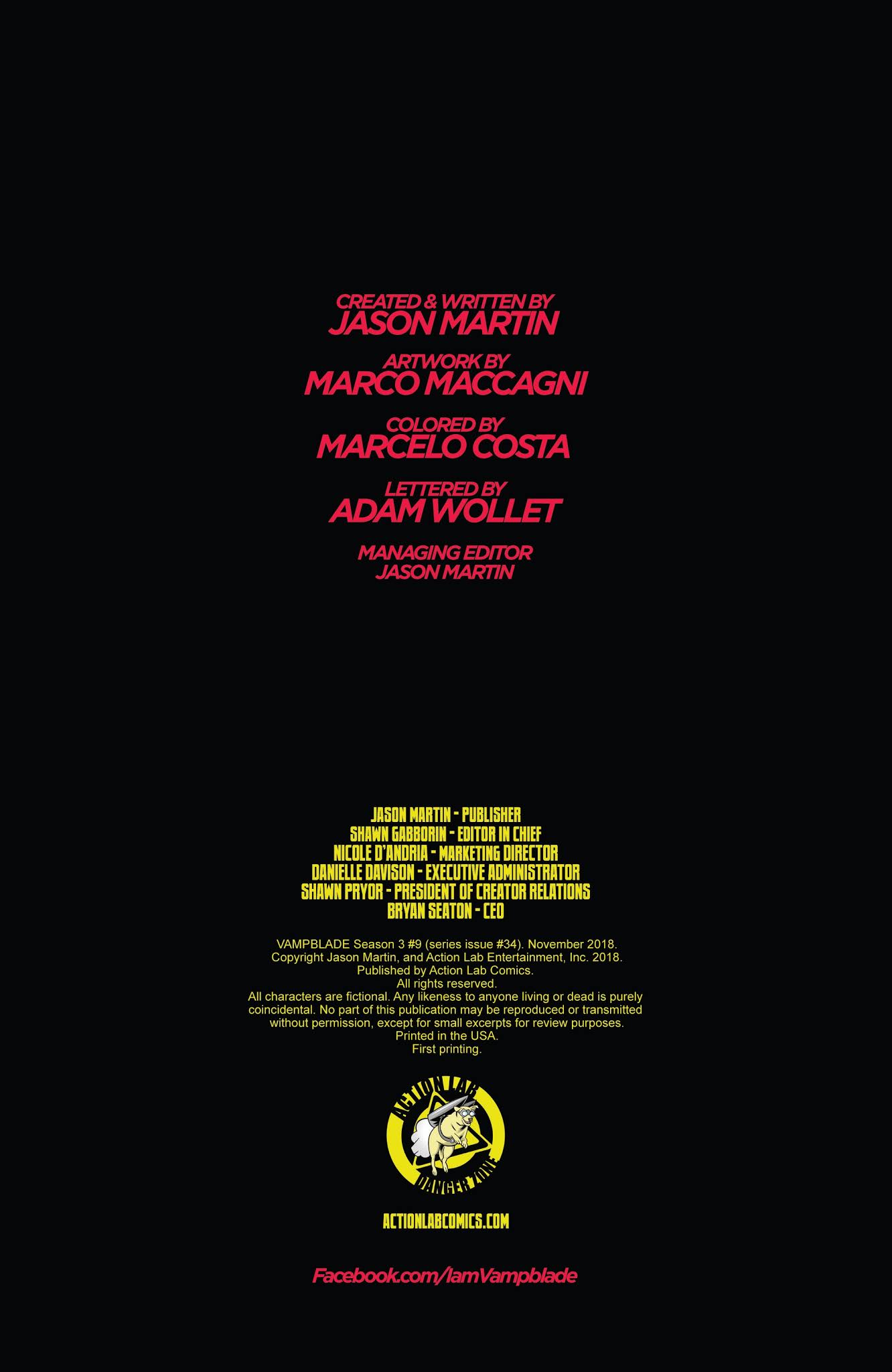 Read online Vampblade Season 3 comic -  Issue #9 - 3