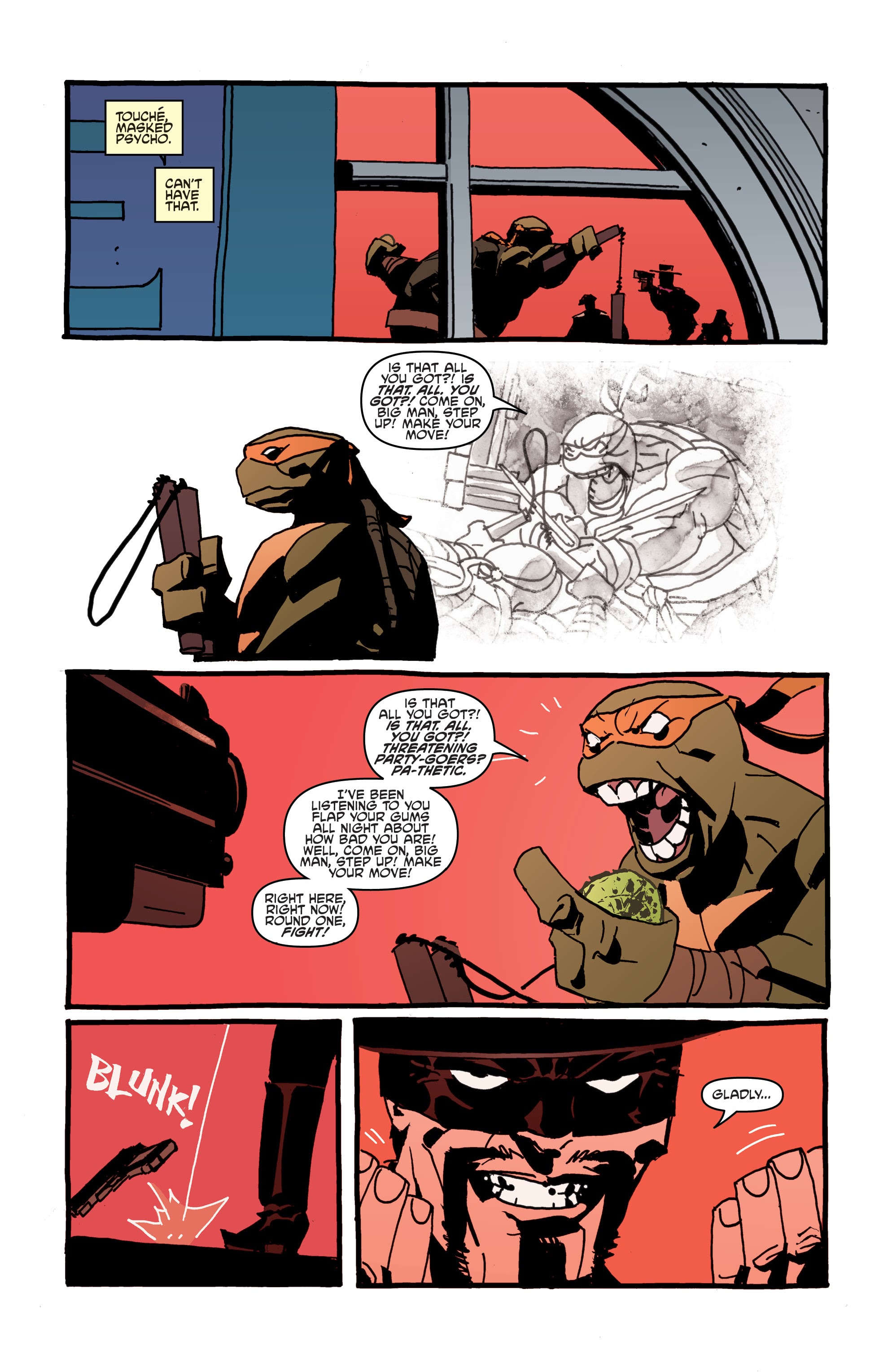 Read online Teenage Mutant Ninja Turtles: Best Of comic -  Issue # Michelangelo - 46