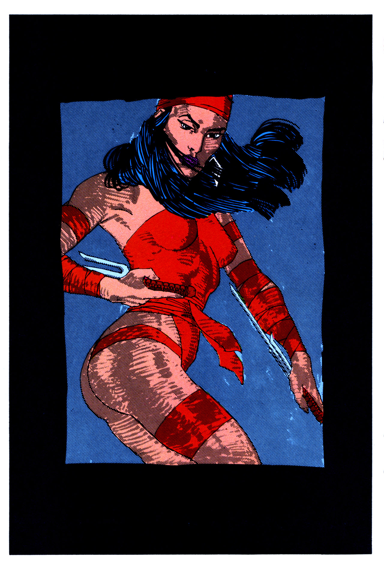 Read online The Elektra Saga comic -  Issue #2 - 51