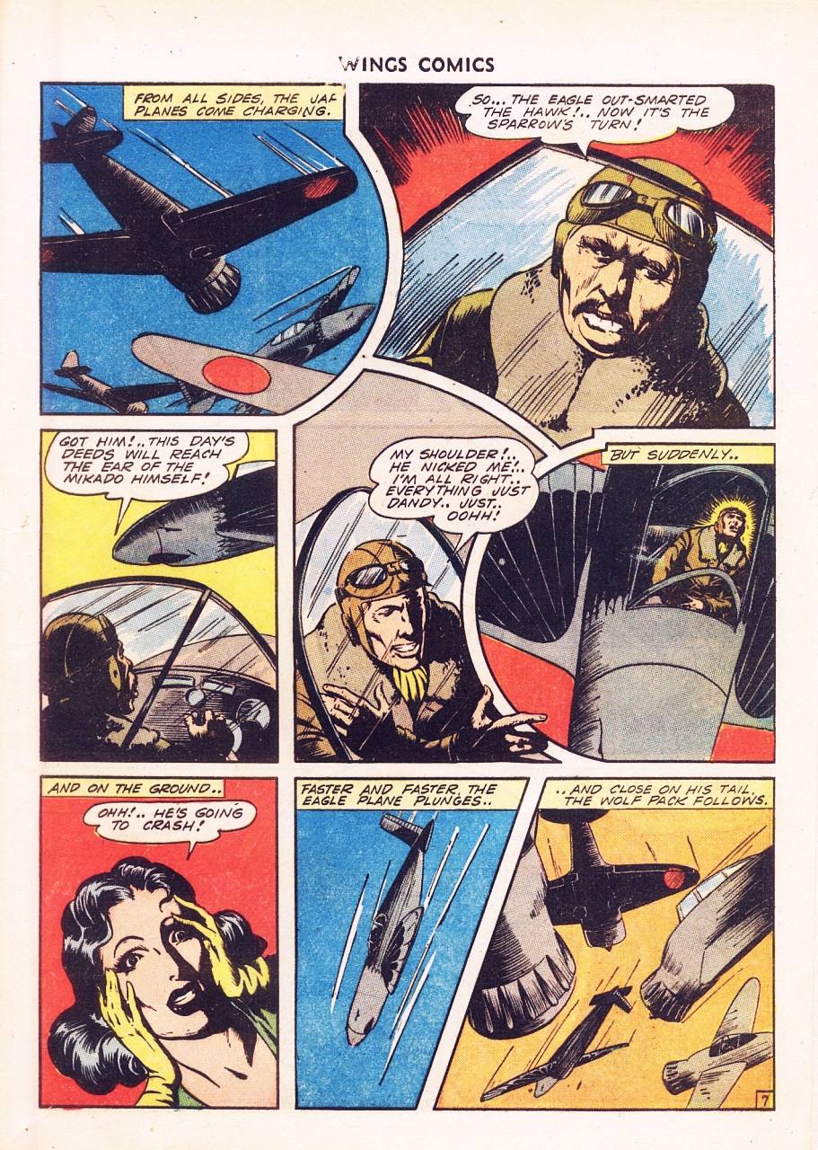 Read online Wings Comics comic -  Issue #37 - 9