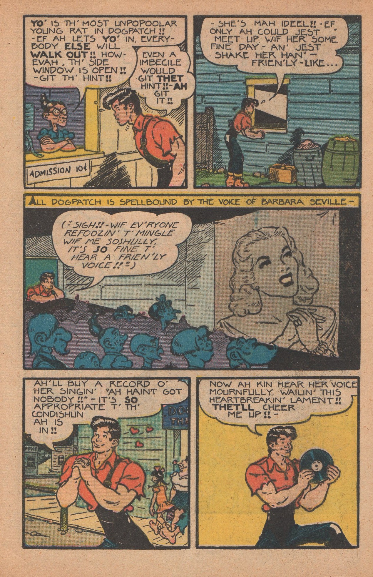 Read online Li'l Abner Comics comic -  Issue #62 - 4