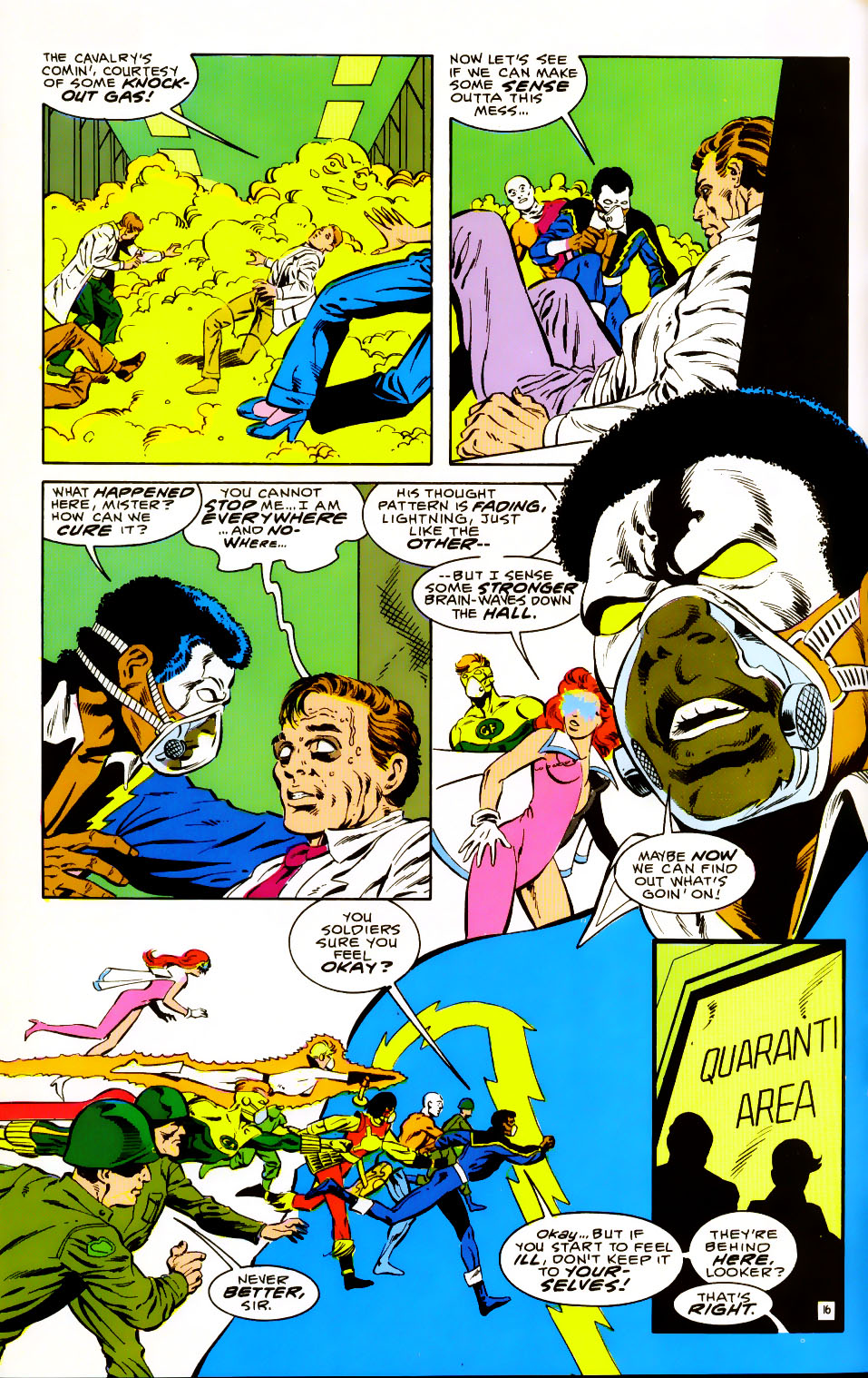 Read online The Outsiders (1985) comic -  Issue #15 - 17