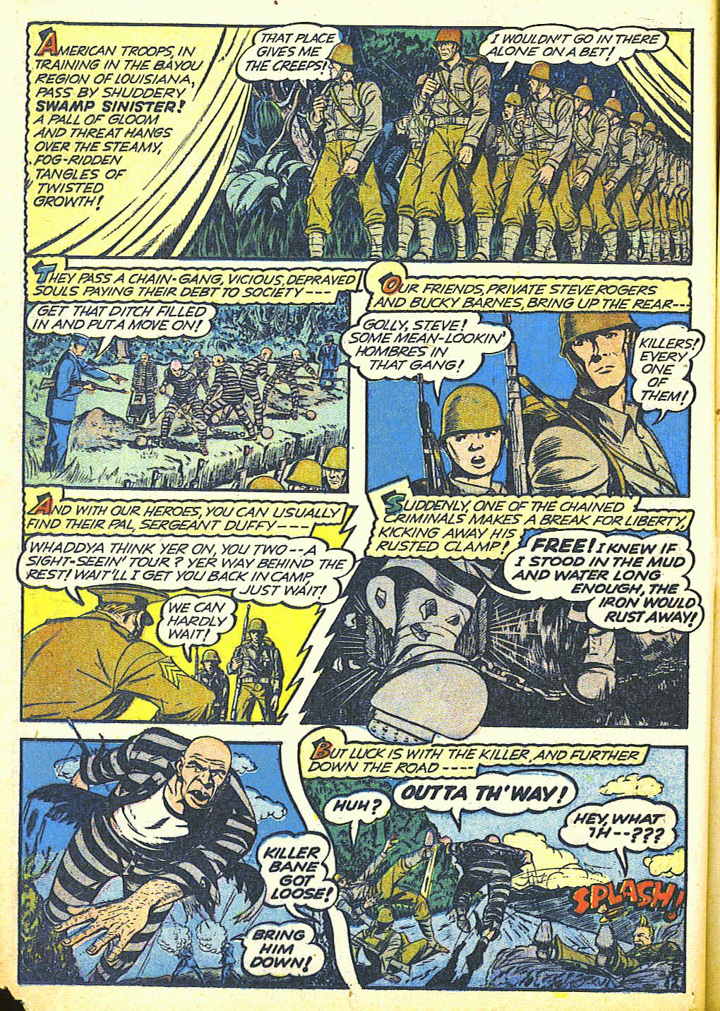 Read online Captain America Comics comic -  Issue #23 - 28