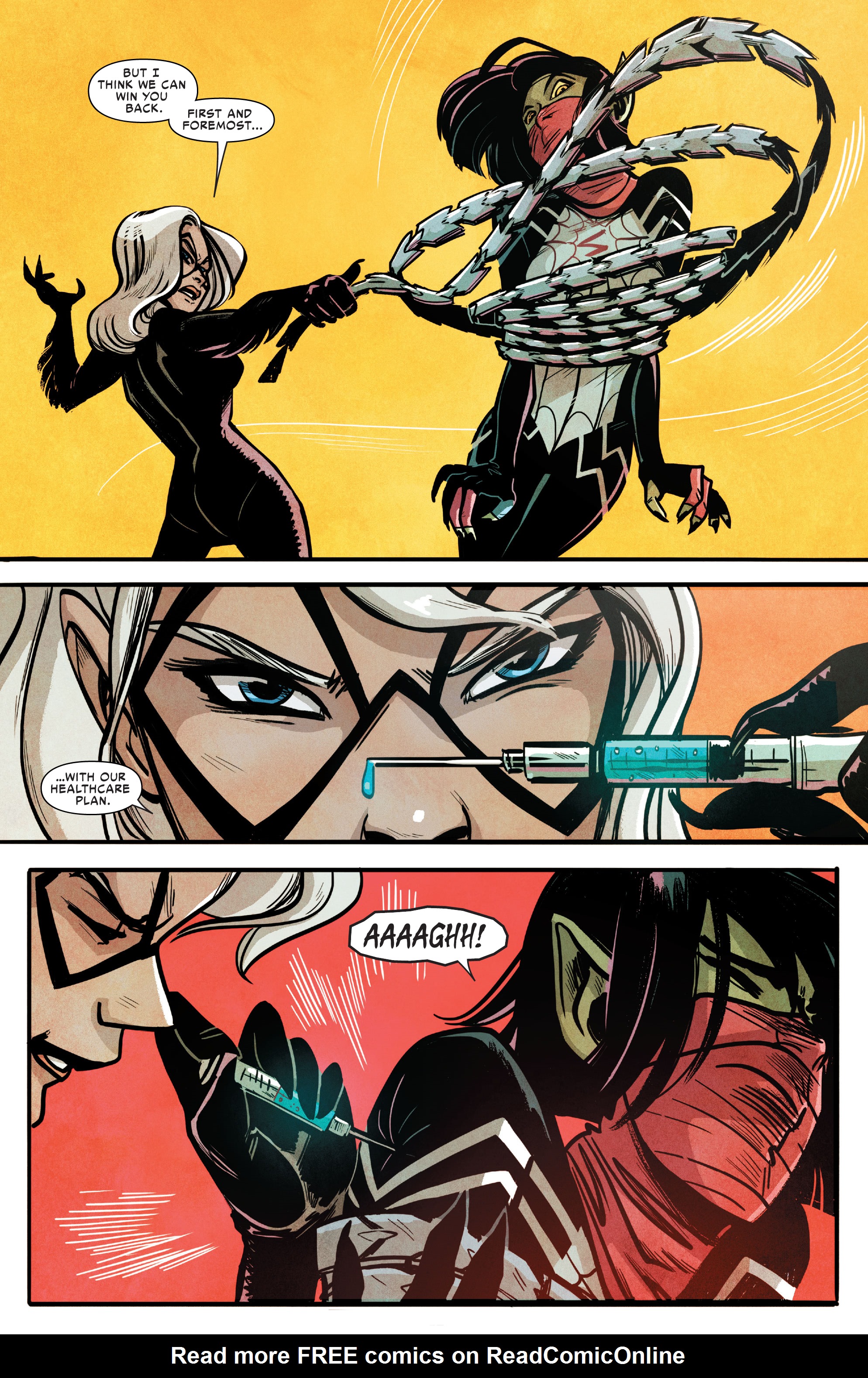 Read online Silk: Out of the Spider-Verse comic -  Issue # TPB 1 (Part 4) - 14
