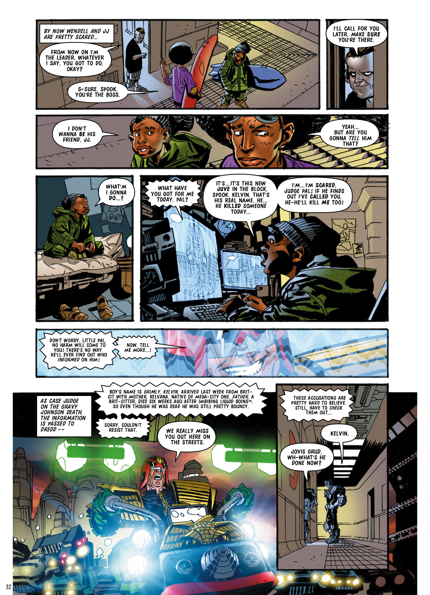 Read online Judge Dredd: The Complete Case Files comic -  Issue # TPB 33 (Part 1) - 34