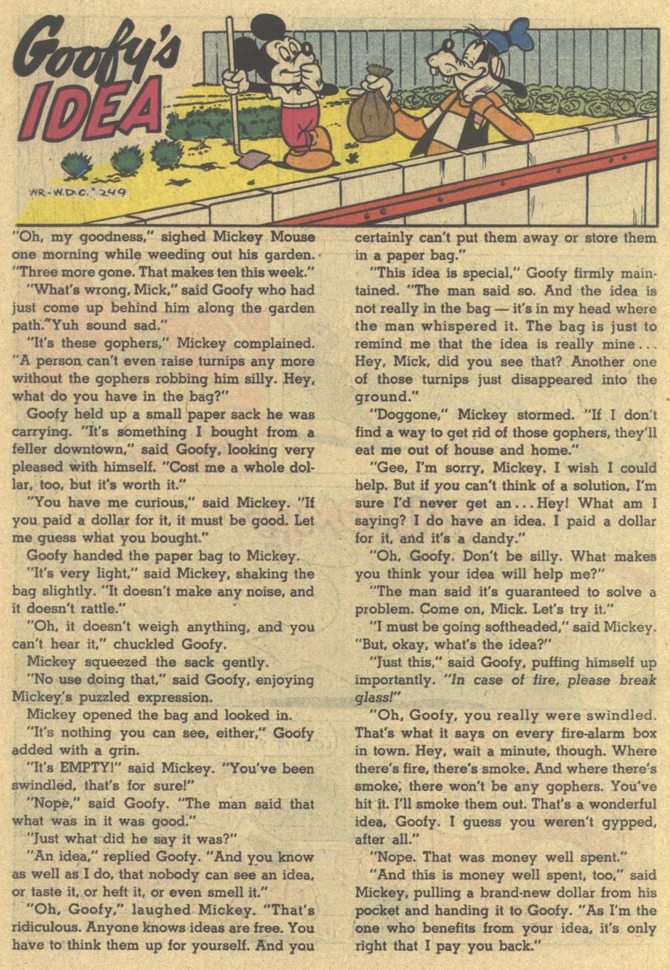 Read online Walt Disney's Comics and Stories comic -  Issue #503 - 26