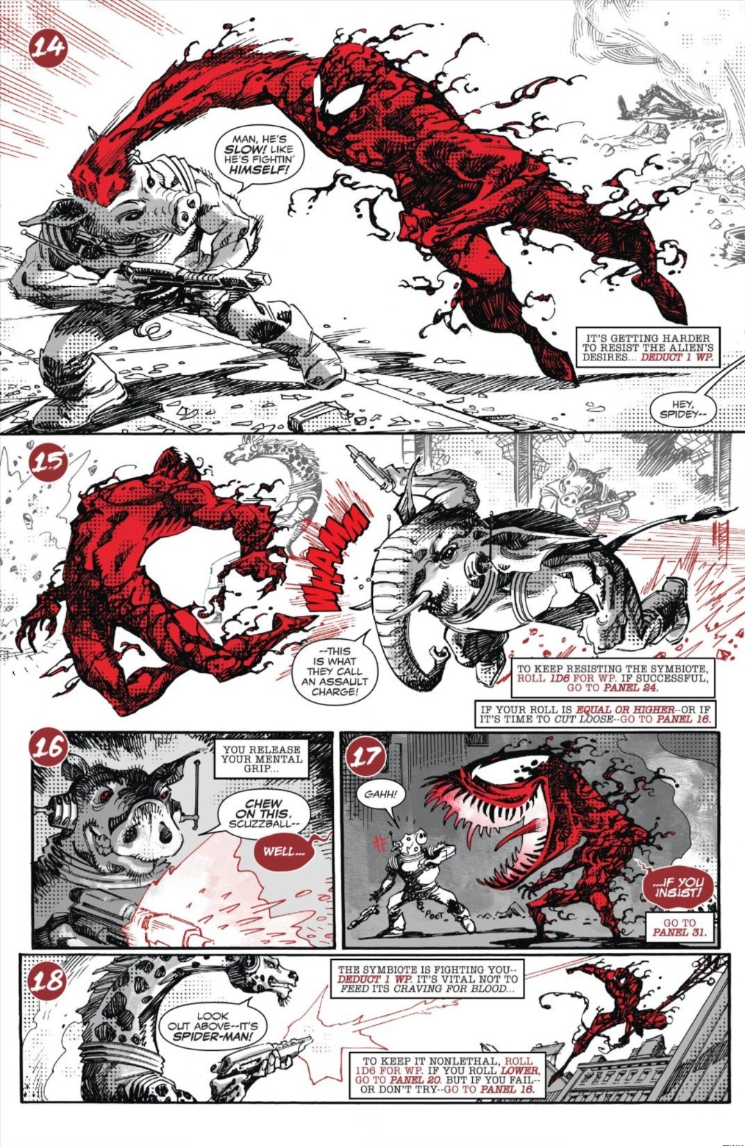 Read online Carnage: Black, White & Blood comic -  Issue #1 - 27