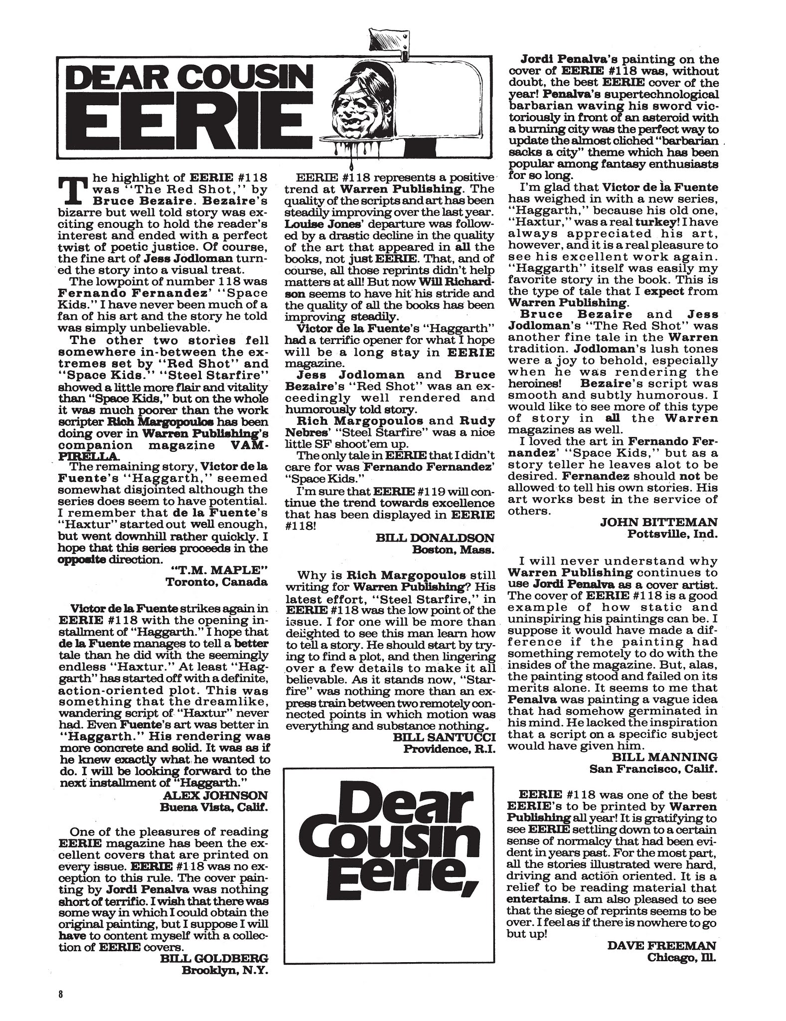 Read online Eerie Archives comic -  Issue # TPB 25 (Part 1) - 10