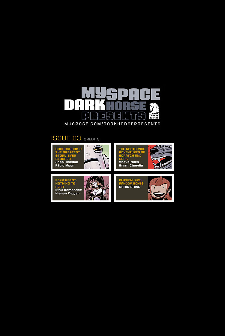 Read online MySpace Dark Horse Presents comic -  Issue #3 - 2