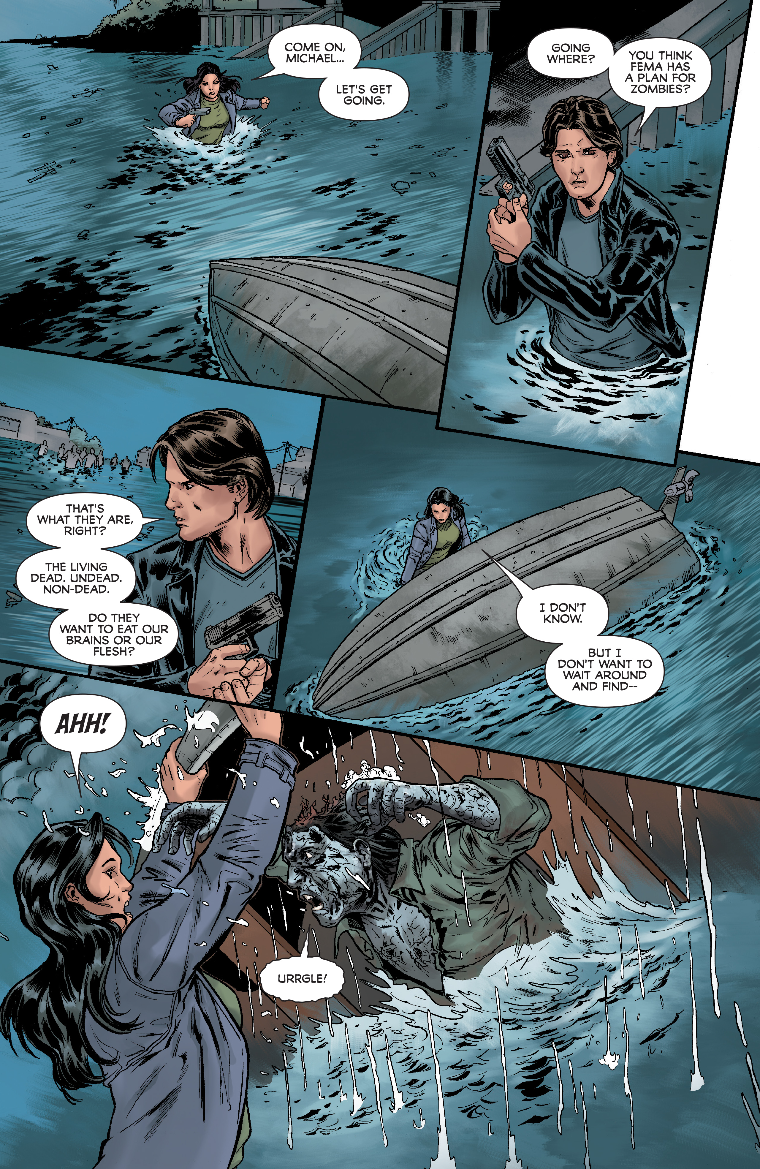 Read online Dean Koontz's Frankenstein: Storm Surge comic -  Issue #3 - 5