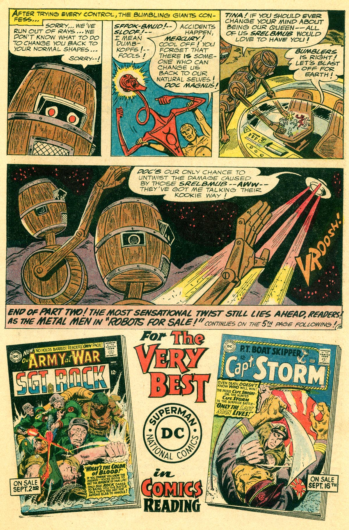 Read online Metal Men (1963) comic -  Issue #16 - 23