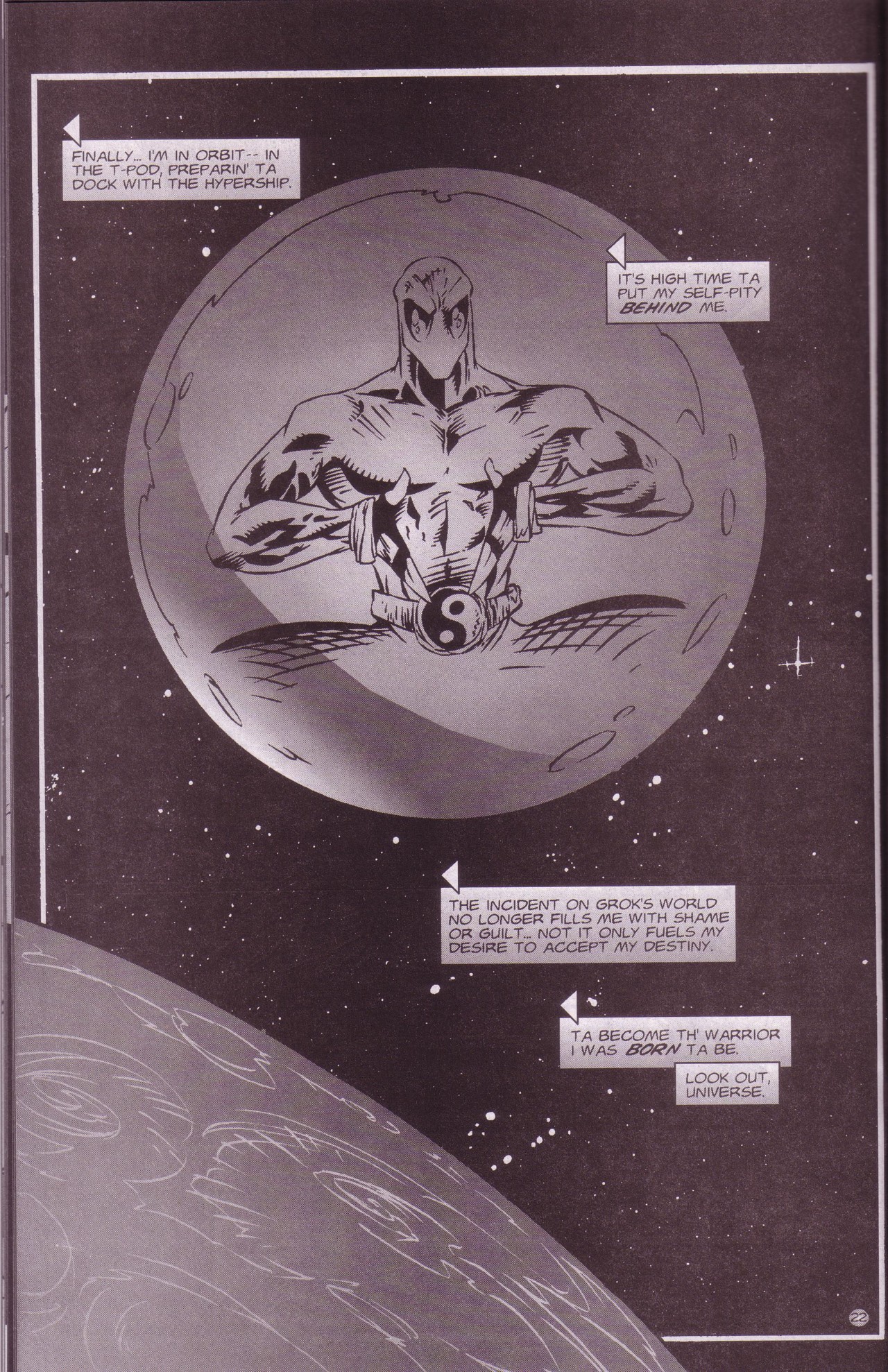 Read online Zen Intergalactic Ninja: Starquest comic -  Issue #4 - 24