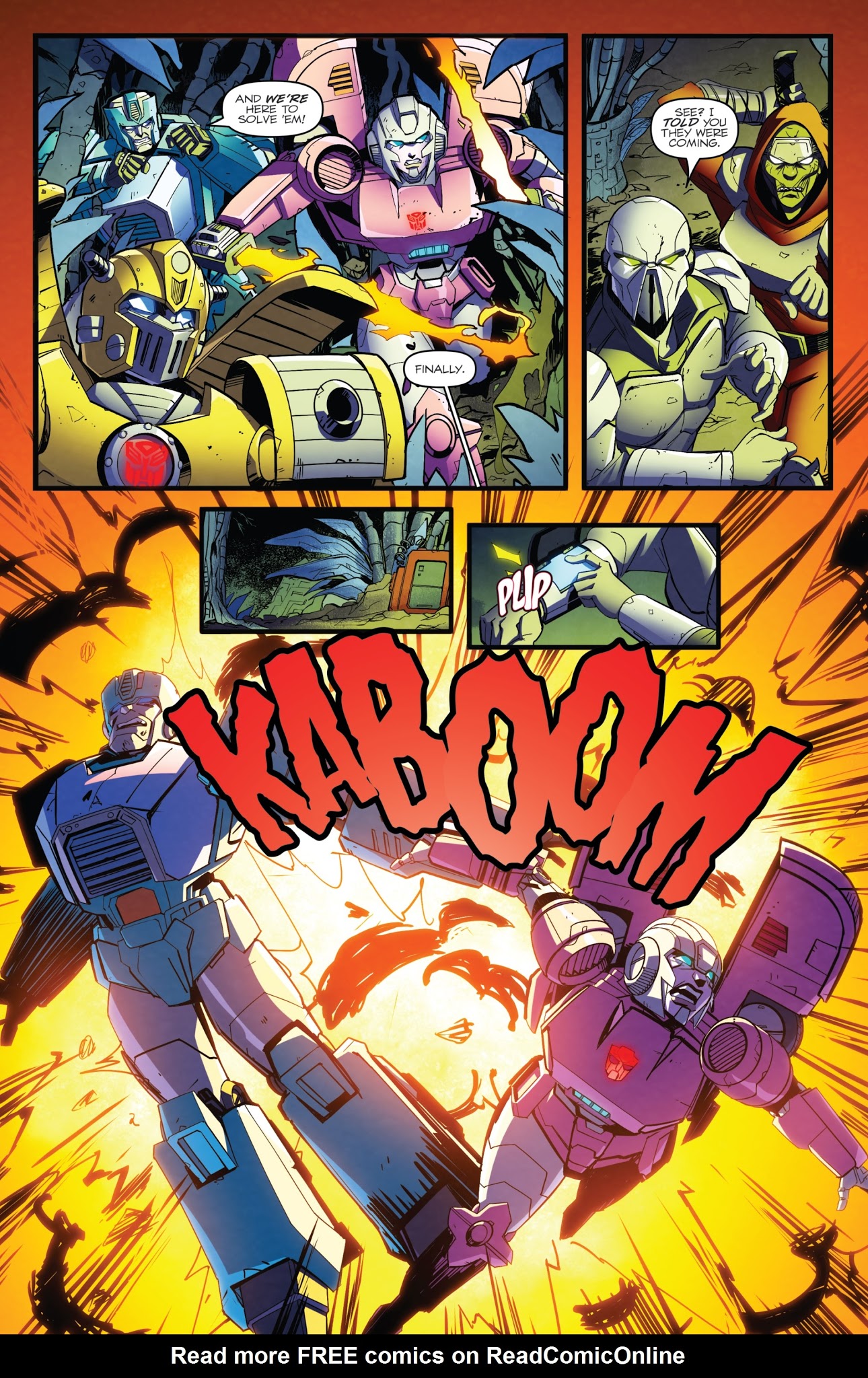 Read online Transformers First Strike comic -  Issue # Full - 13