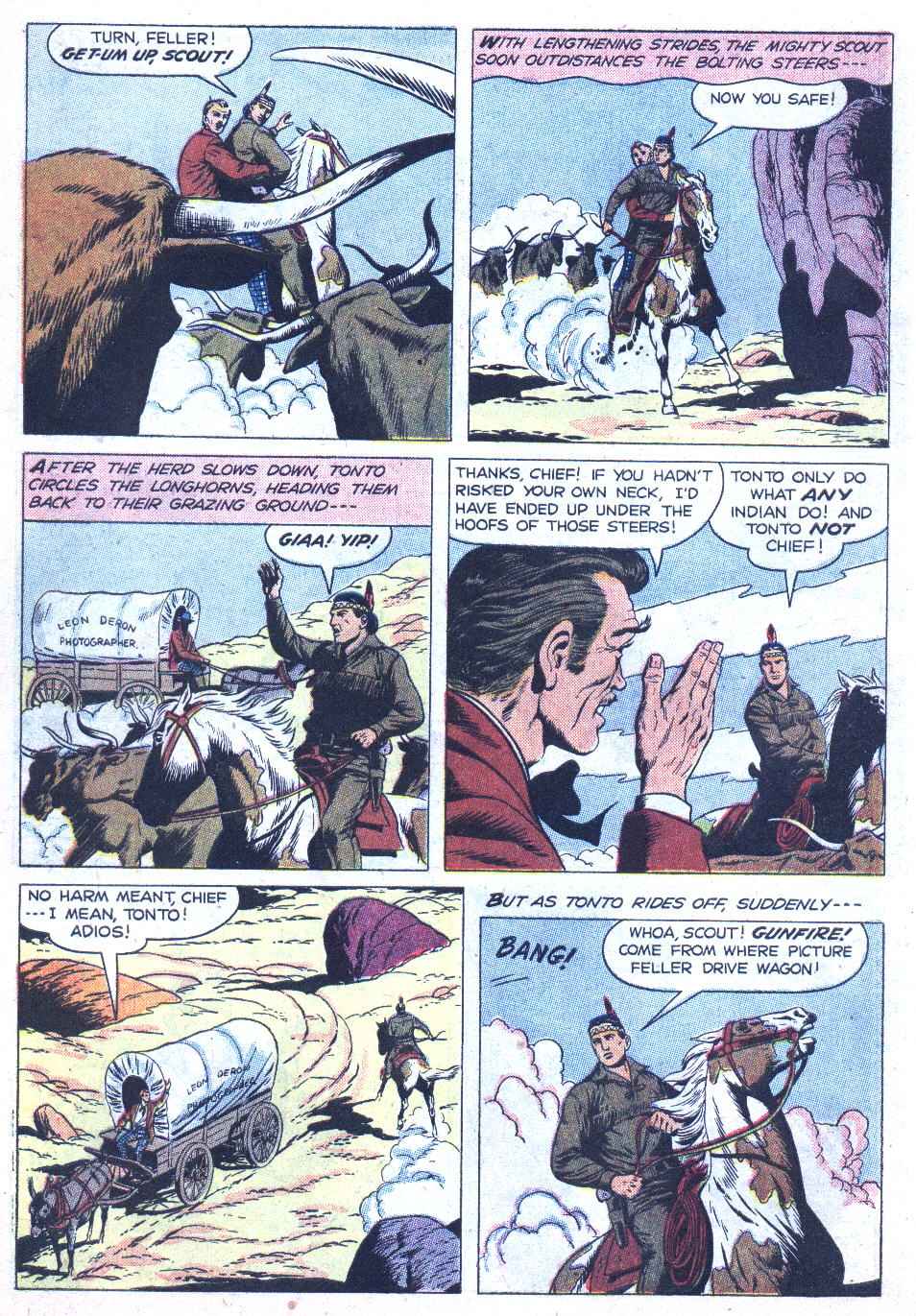 Read online Lone Ranger's Companion Tonto comic -  Issue #20 - 6