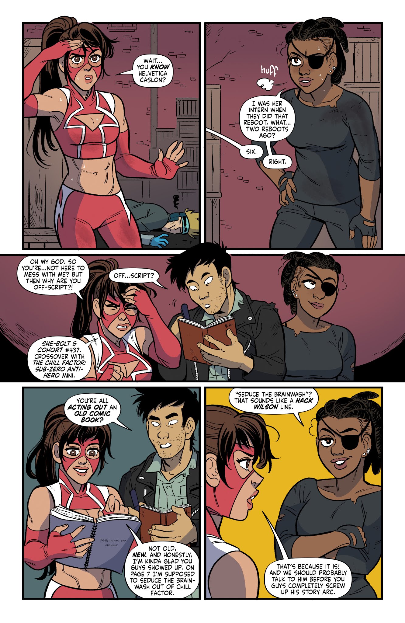 Read online The Long Con comic -  Issue #5 - 9