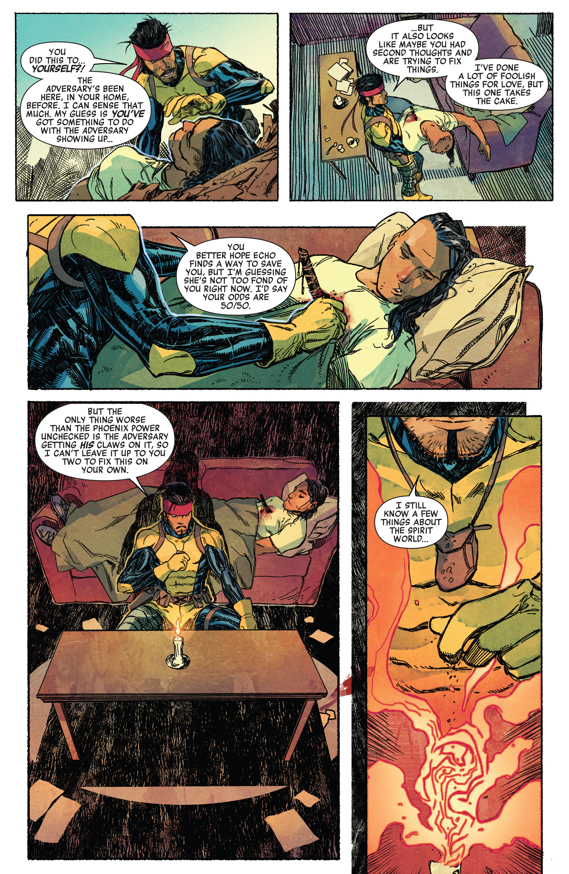 Read online Phoenix Song: Echo comic -  Issue #4 - 22
