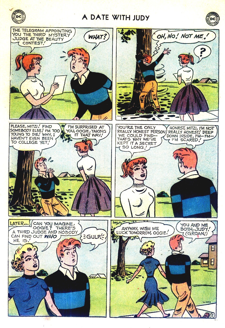Read online A Date with Judy comic -  Issue #66 - 13