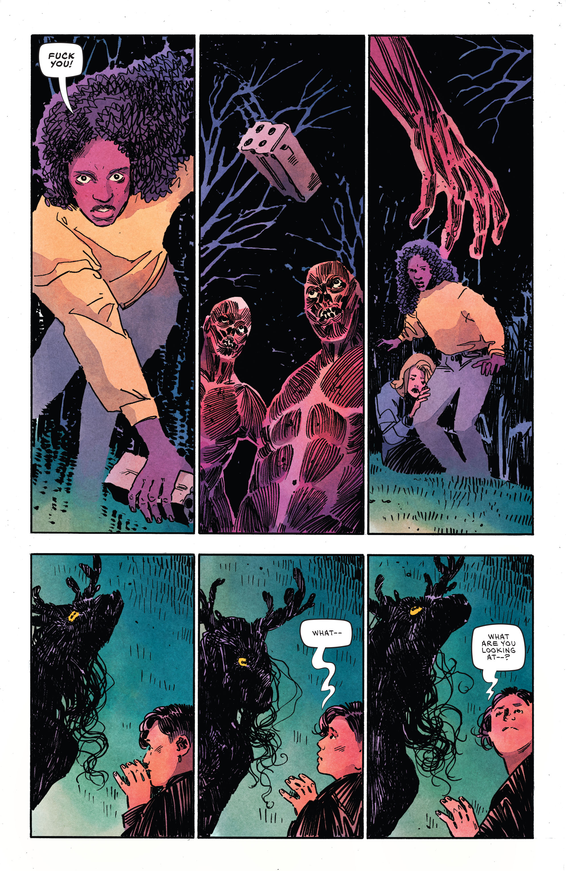 Read online The Low, Low Woods comic -  Issue #6 - 7