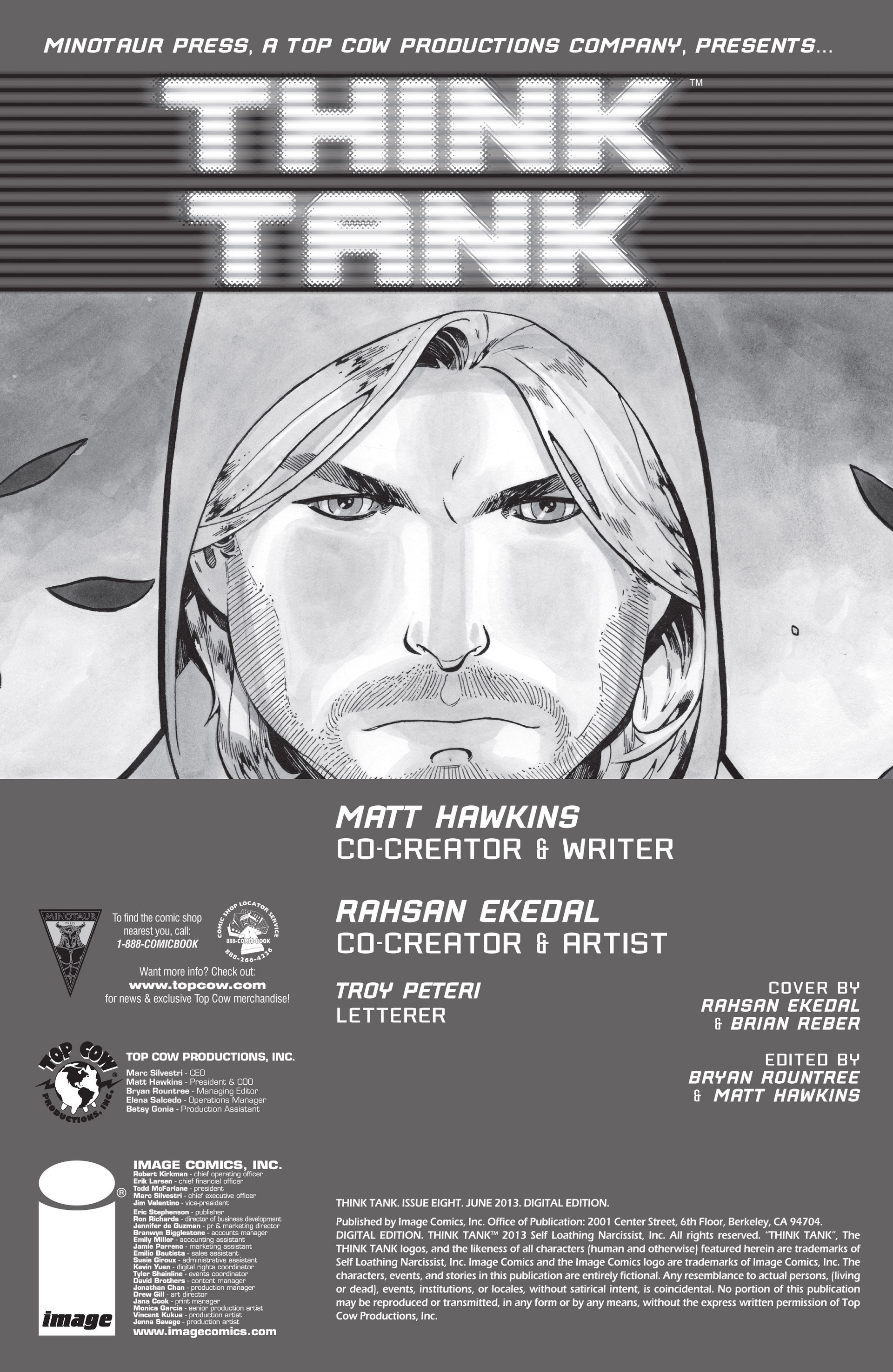 Read online Think Tank comic -  Issue #8 - 2