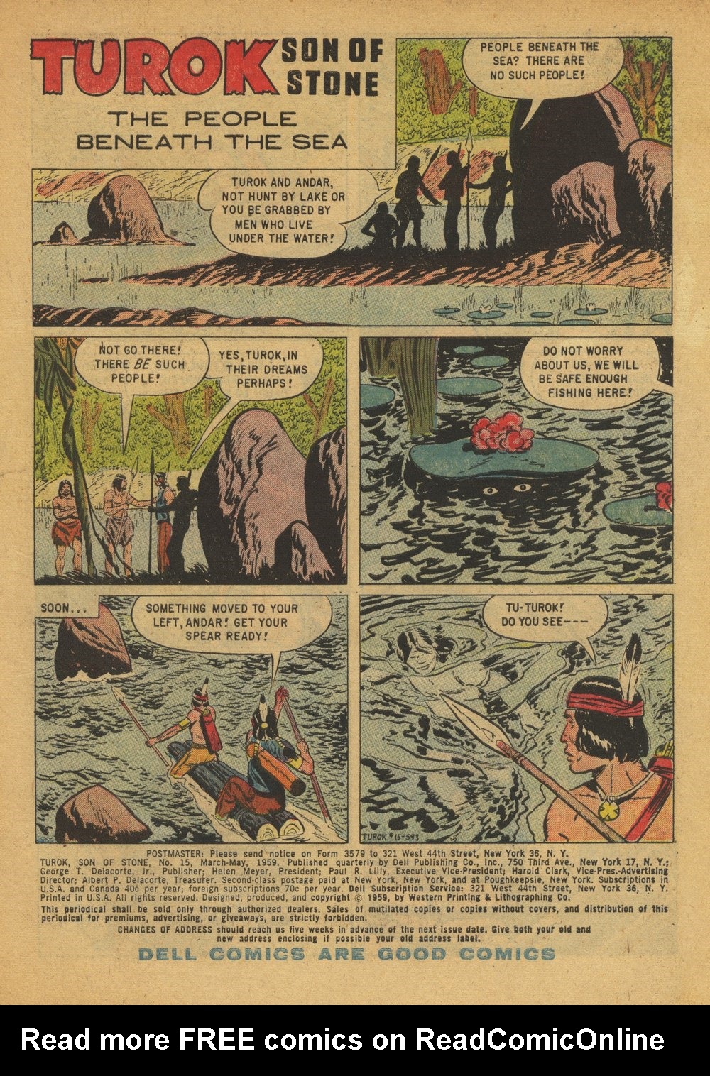 Read online Turok, Son of Stone comic -  Issue #15 - 3