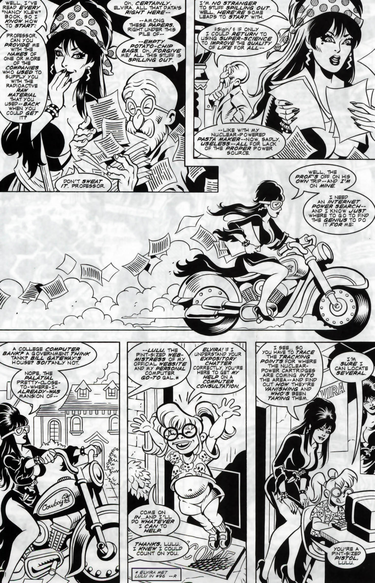 Read online Elvira, Mistress of the Dark comic -  Issue #120 - 19