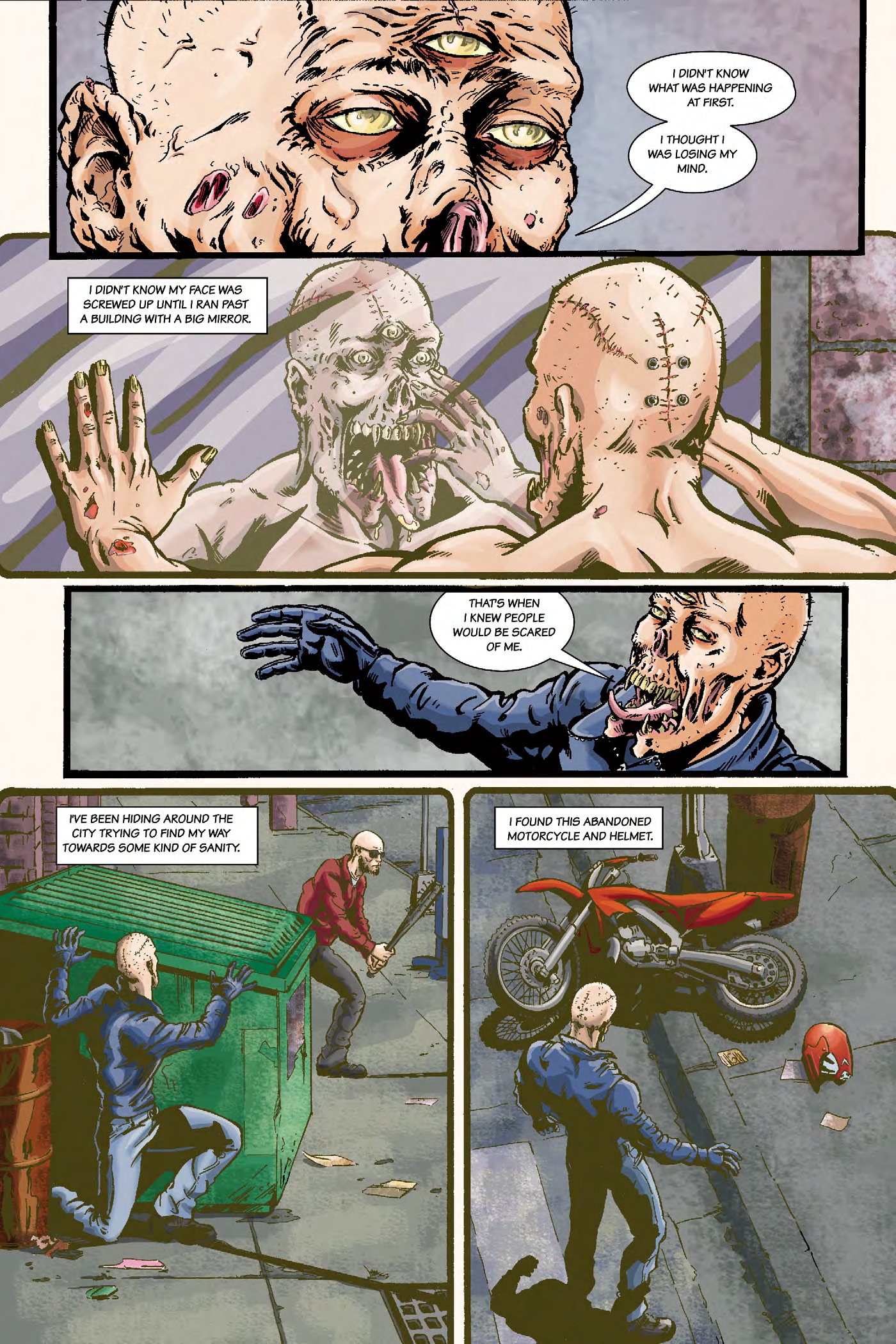 Read online Nazi Werewolves from Outer Space comic -  Issue #4 - 7