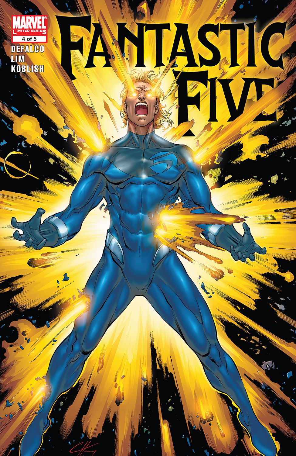 Read online Fantastic Five (2007) comic -  Issue #4 - 1