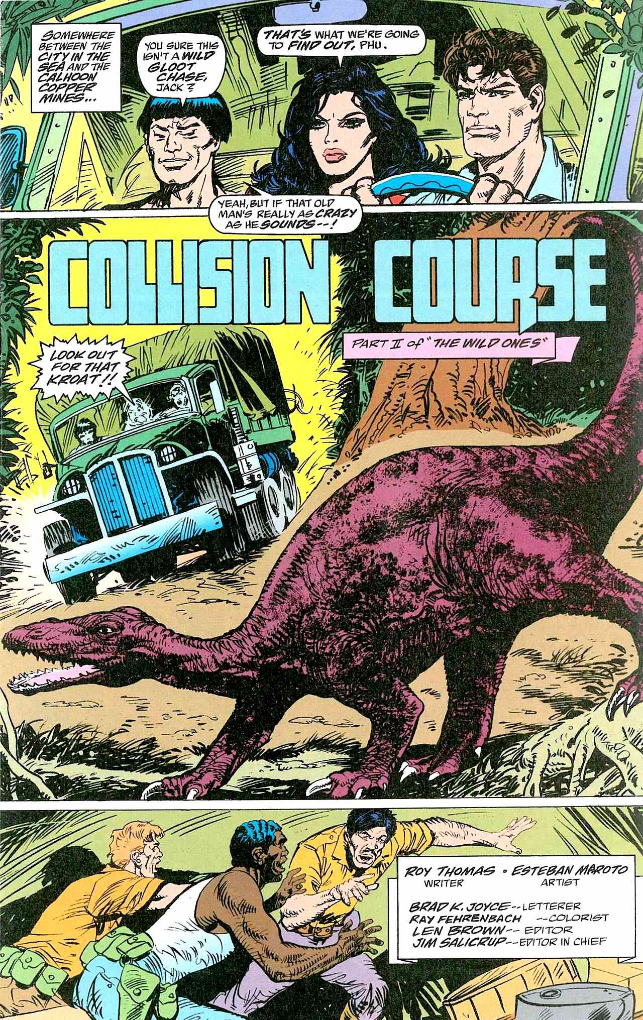 Read online Cadillacs and Dinosaurs comic -  Issue #8 - 1