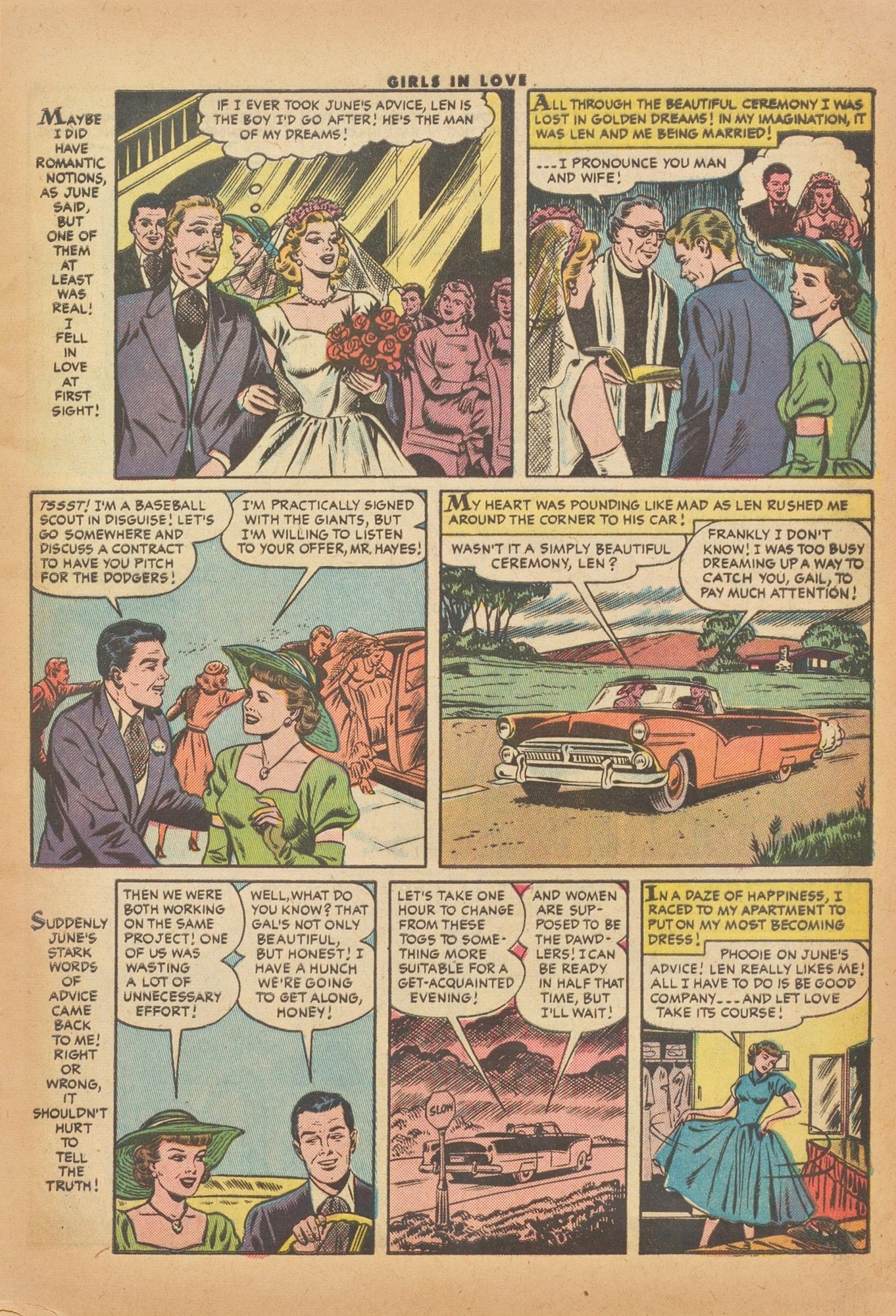 Read online Girls in Love (1955) comic -  Issue #51 - 5