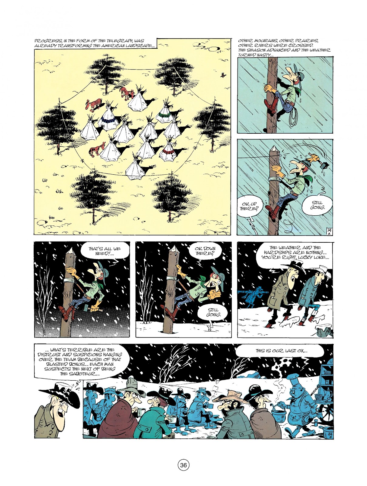 A Lucky Luke Adventure issue 35 - Page 36