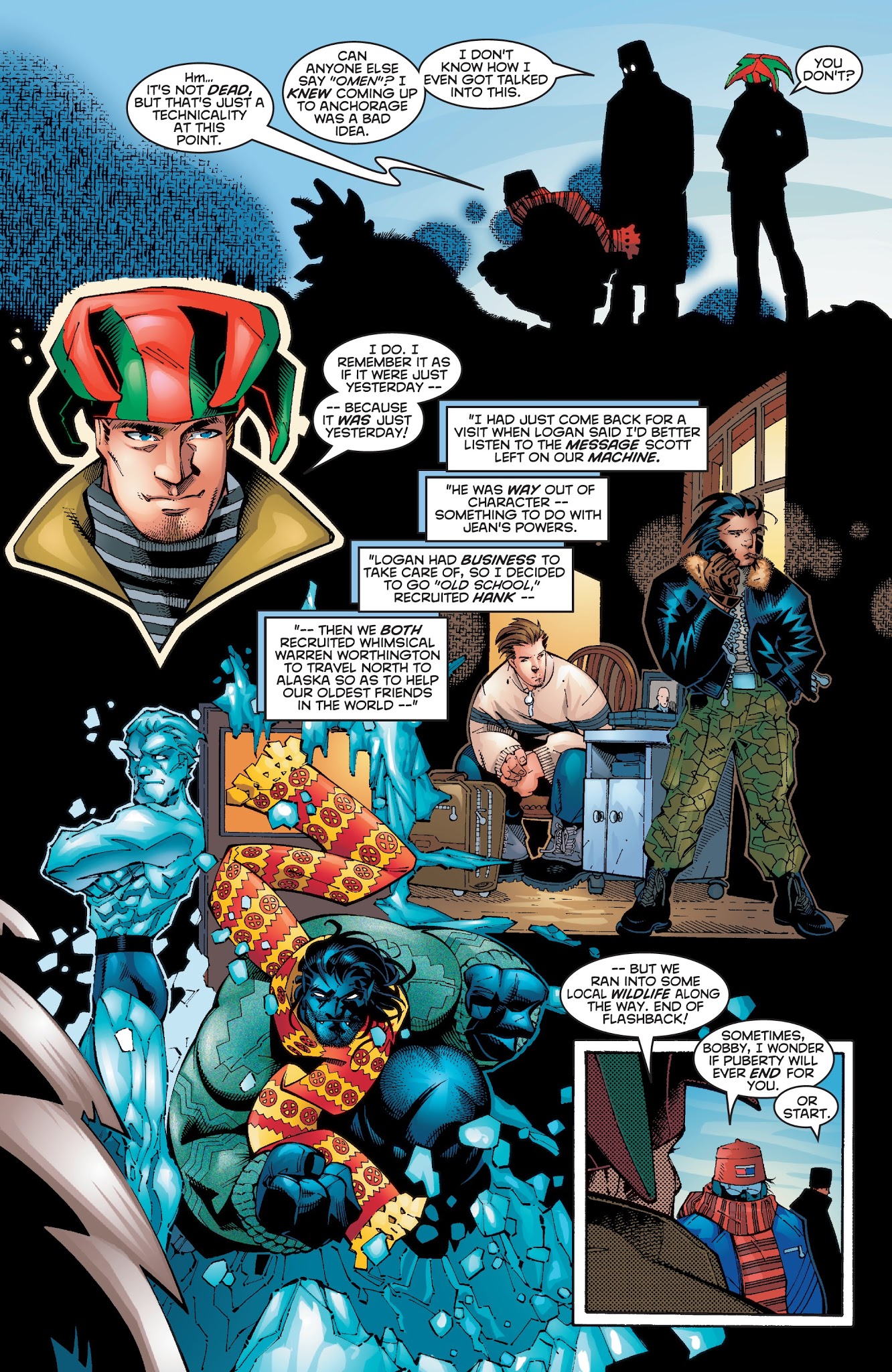 Read online X-Men: Blue: Reunion comic -  Issue # TPB - 158