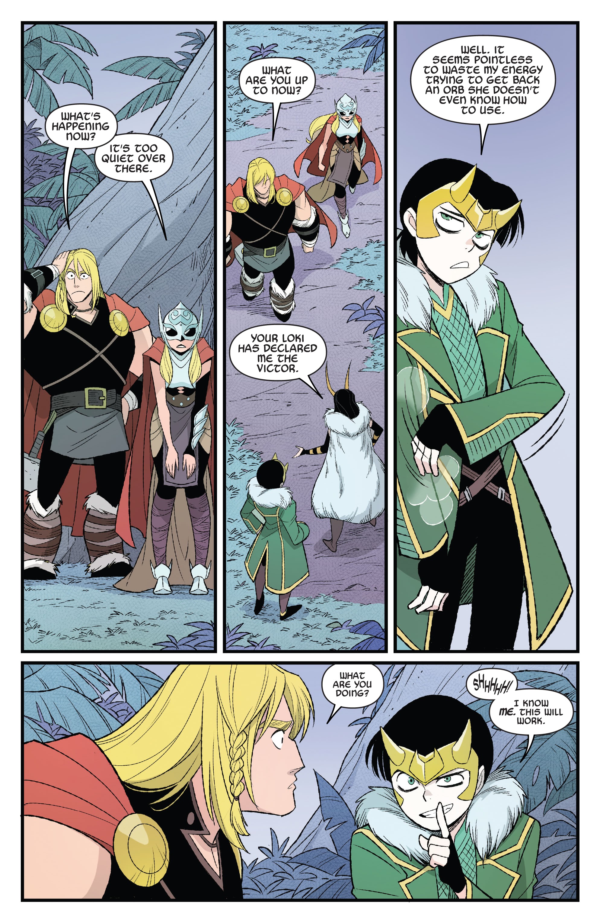 Read online Thor & Loki: Double Trouble comic -  Issue #4 - 13
