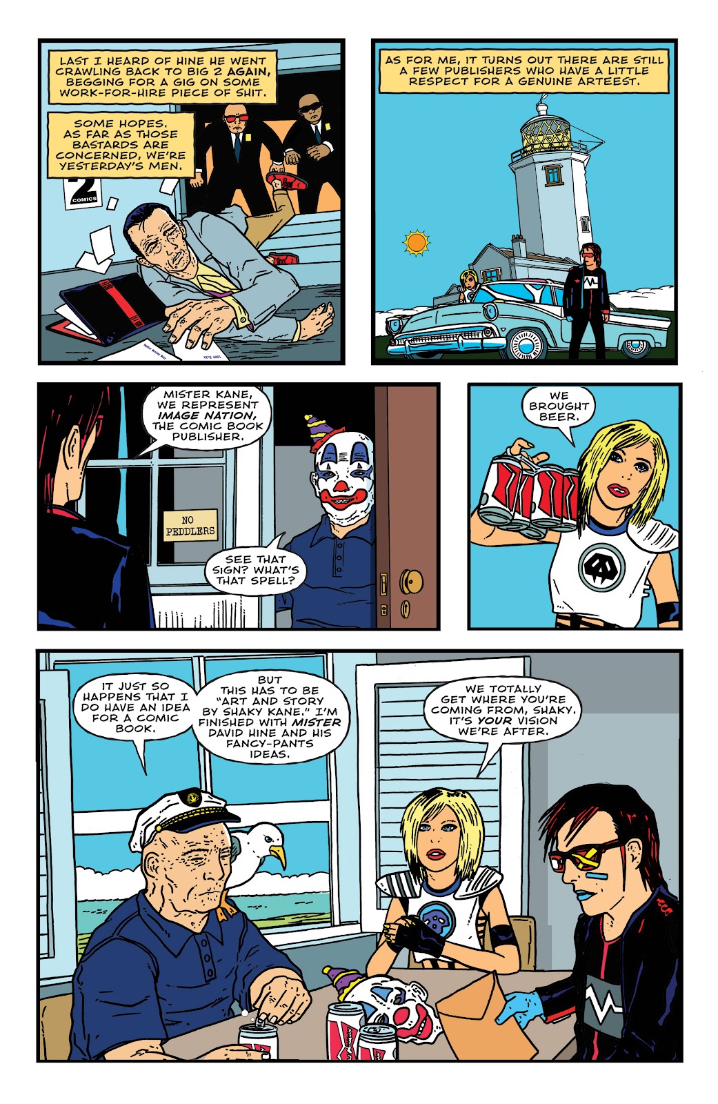 Bulletproof Coffin: The Thousand Yard Stare issue Full - Page 7